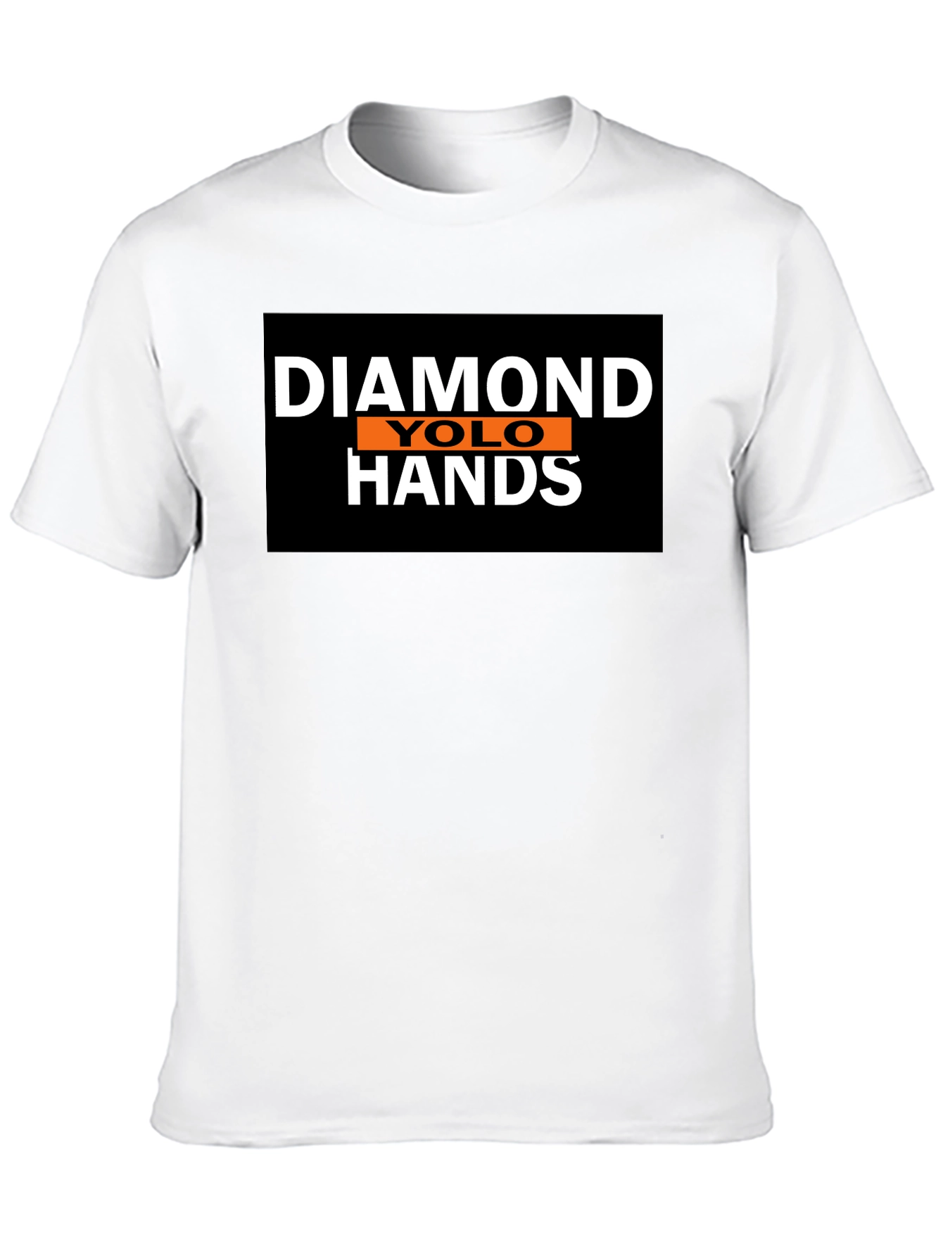 Diamond YOLO Hands Black T-Shirt - 10