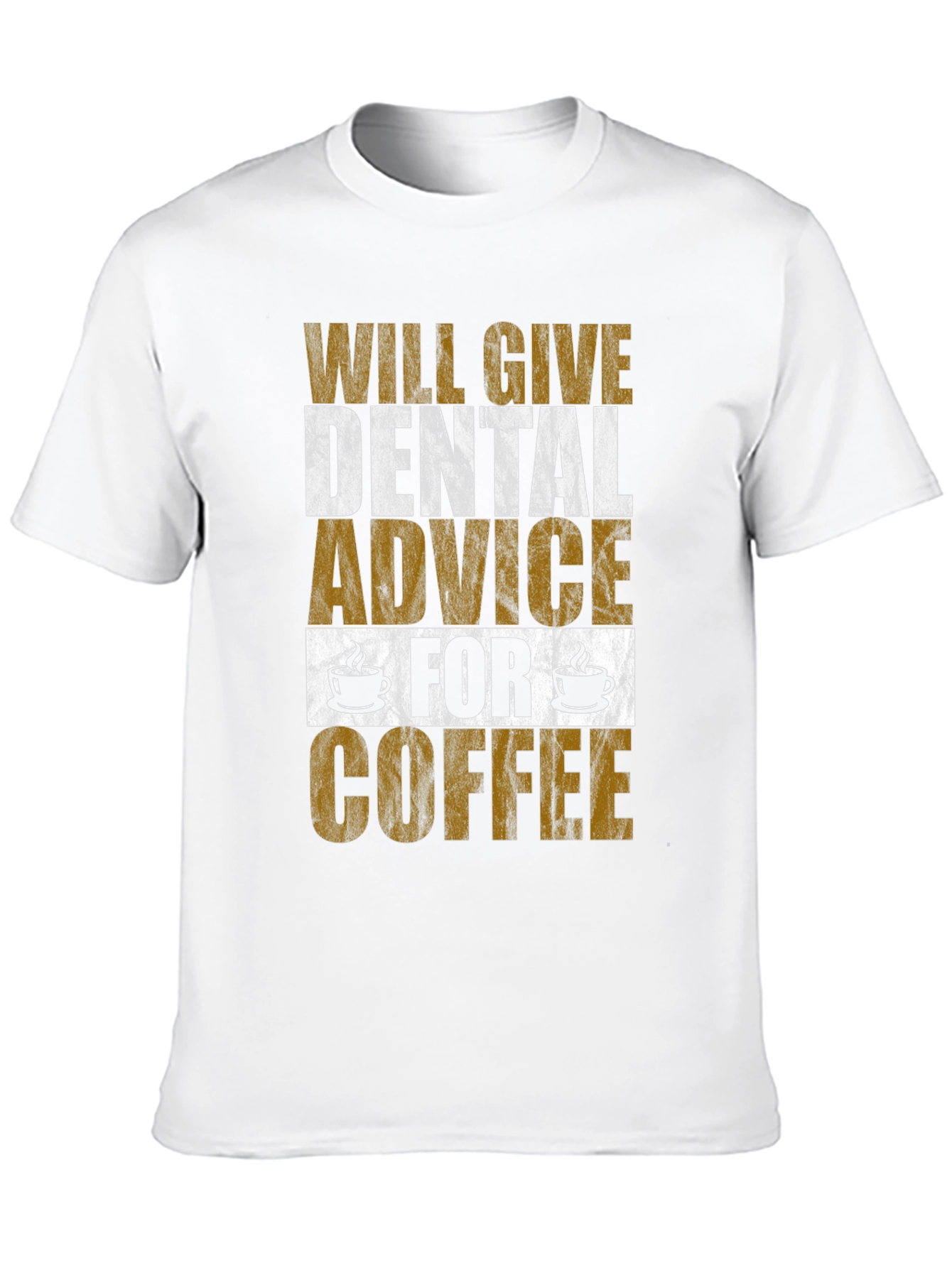 Black Dental Advice for Coffee T-Shirt view 10