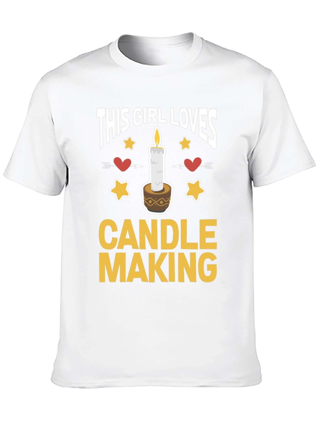 Black This Girl Loves Candle Making T-Shirt view 10