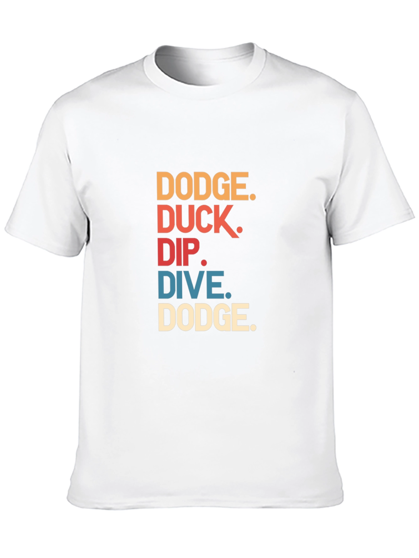 Black Dodge Duck Dip Dive Dodge T-Shirt view 10