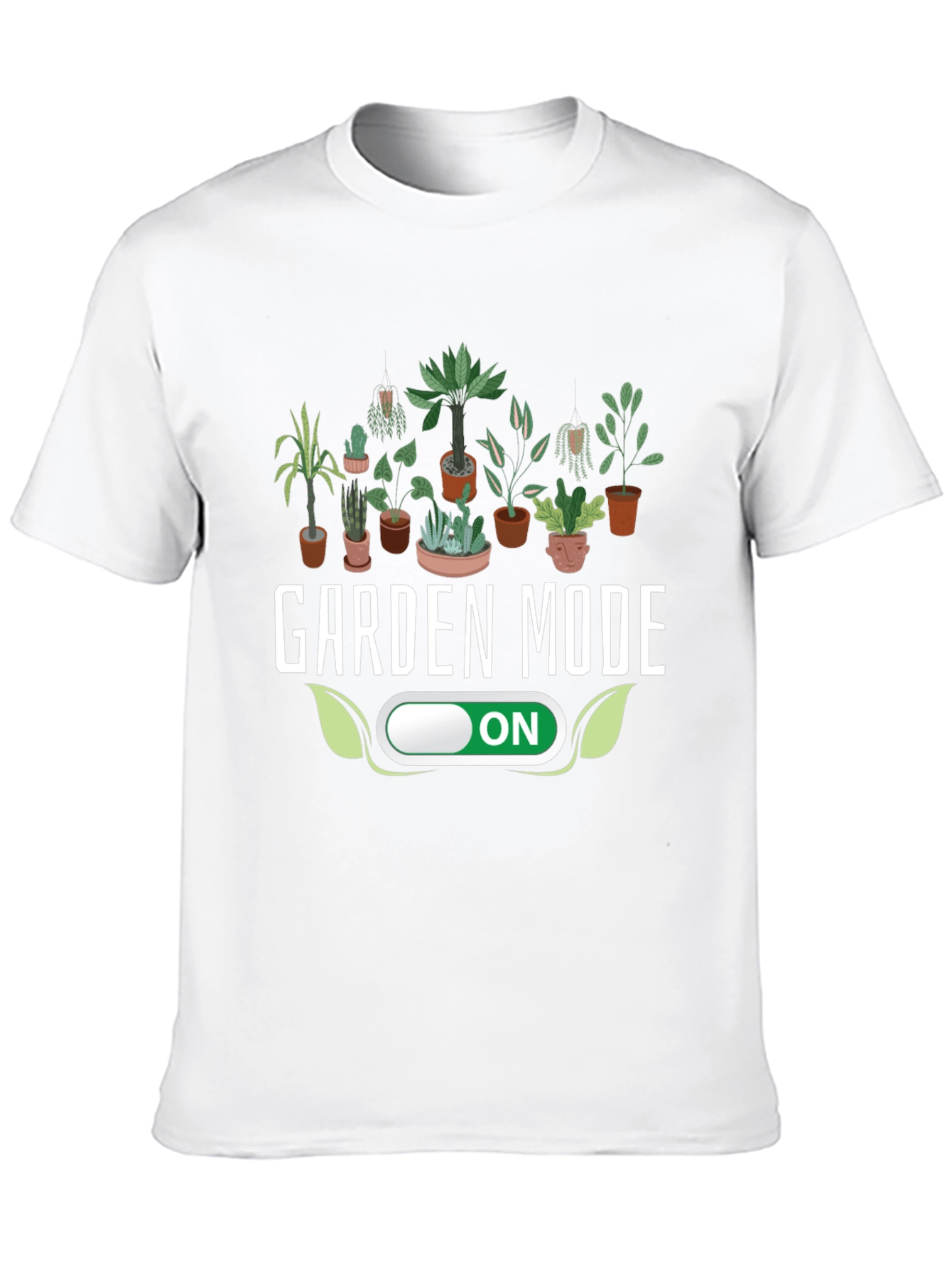 Black Garden Mode ON T-Shirt view 10