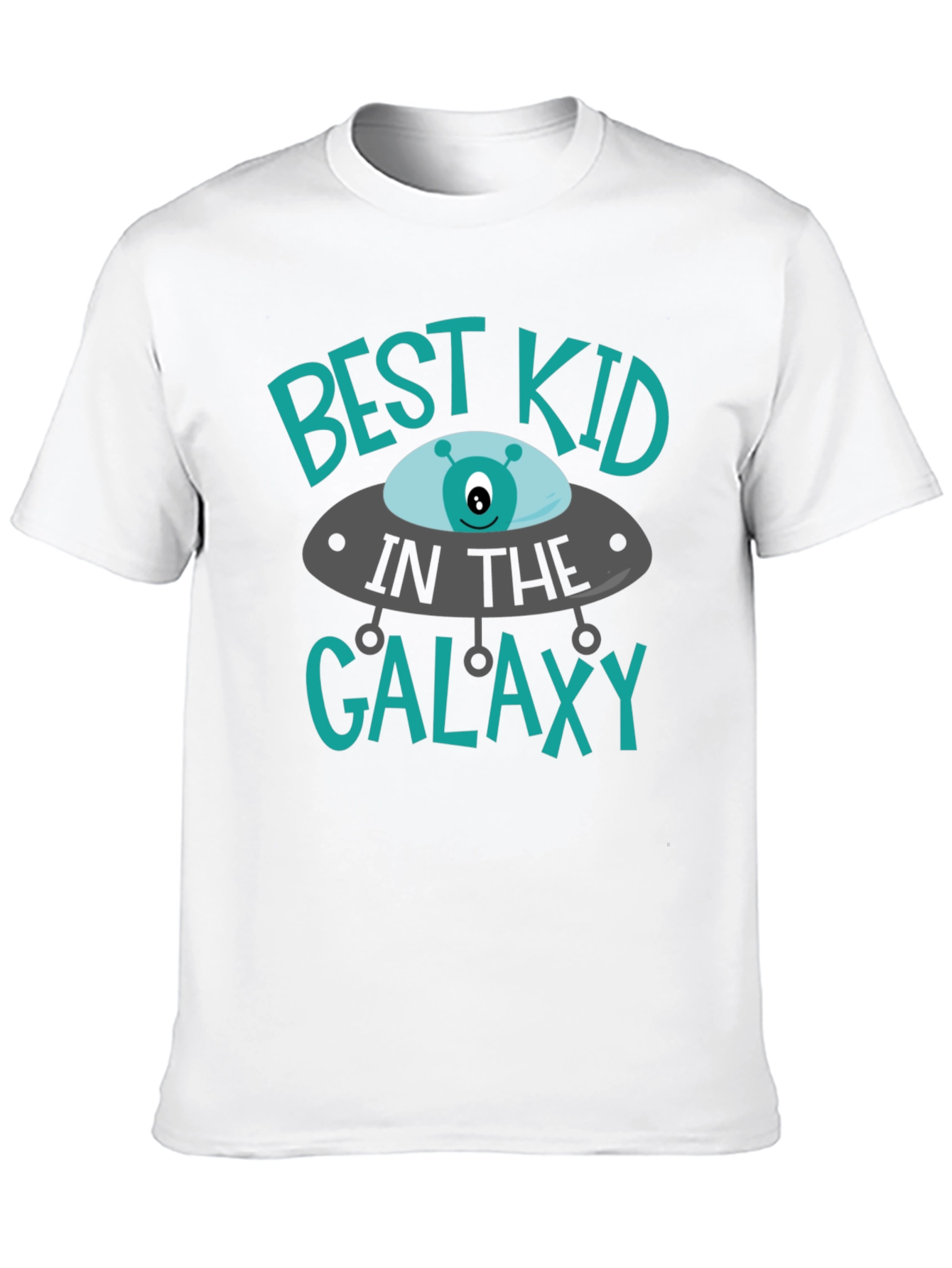 Black Best Kid in the Galaxy T-Shirt view 10