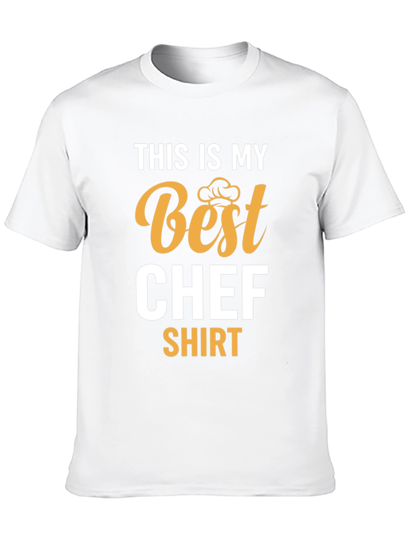 Black Best Chef T-Shirt - Funny Cooking Shirt view 10