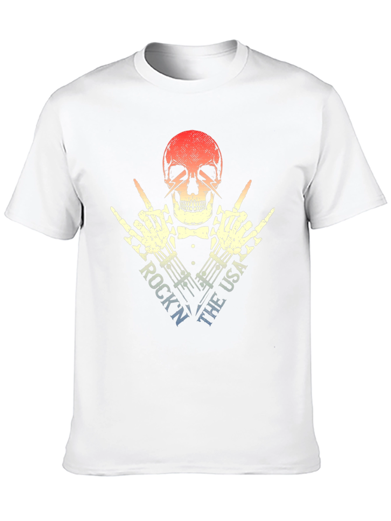 Black Rock 'N The USA Skeleton T-Shirt view 10