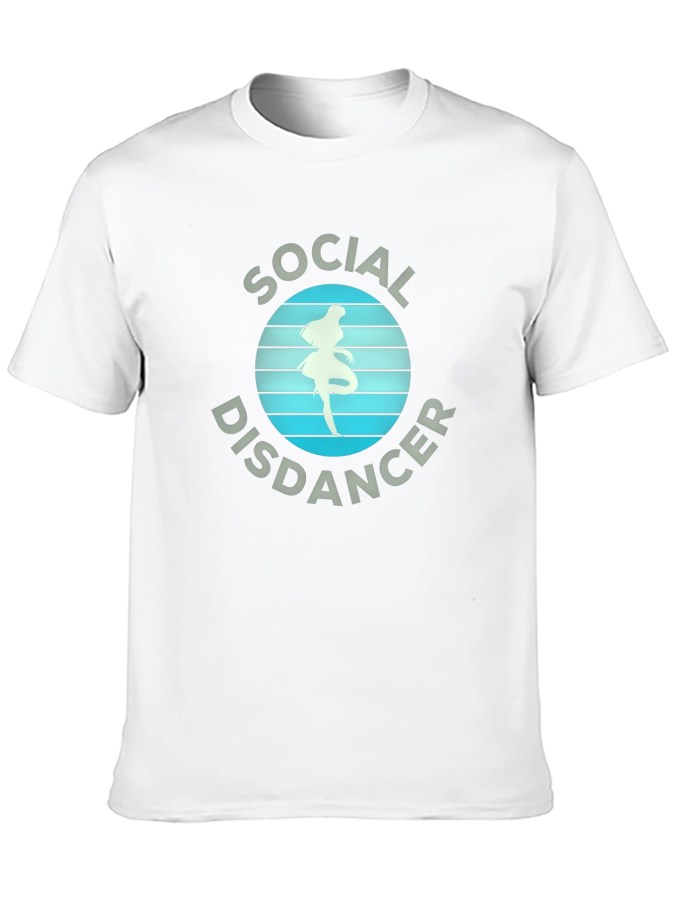 Black Social Disdancer Graphic T-Shirt view 10
