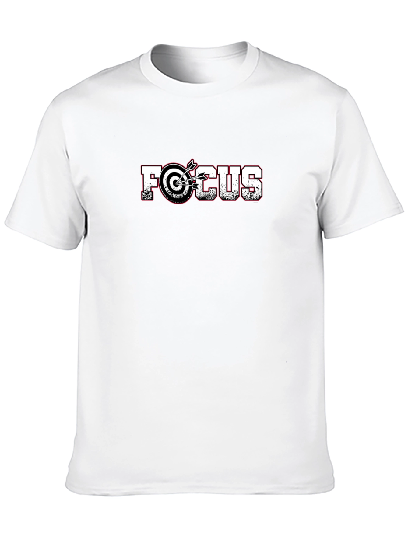 Black Focus Target Graphic T-Shirt - Casual Style view 10