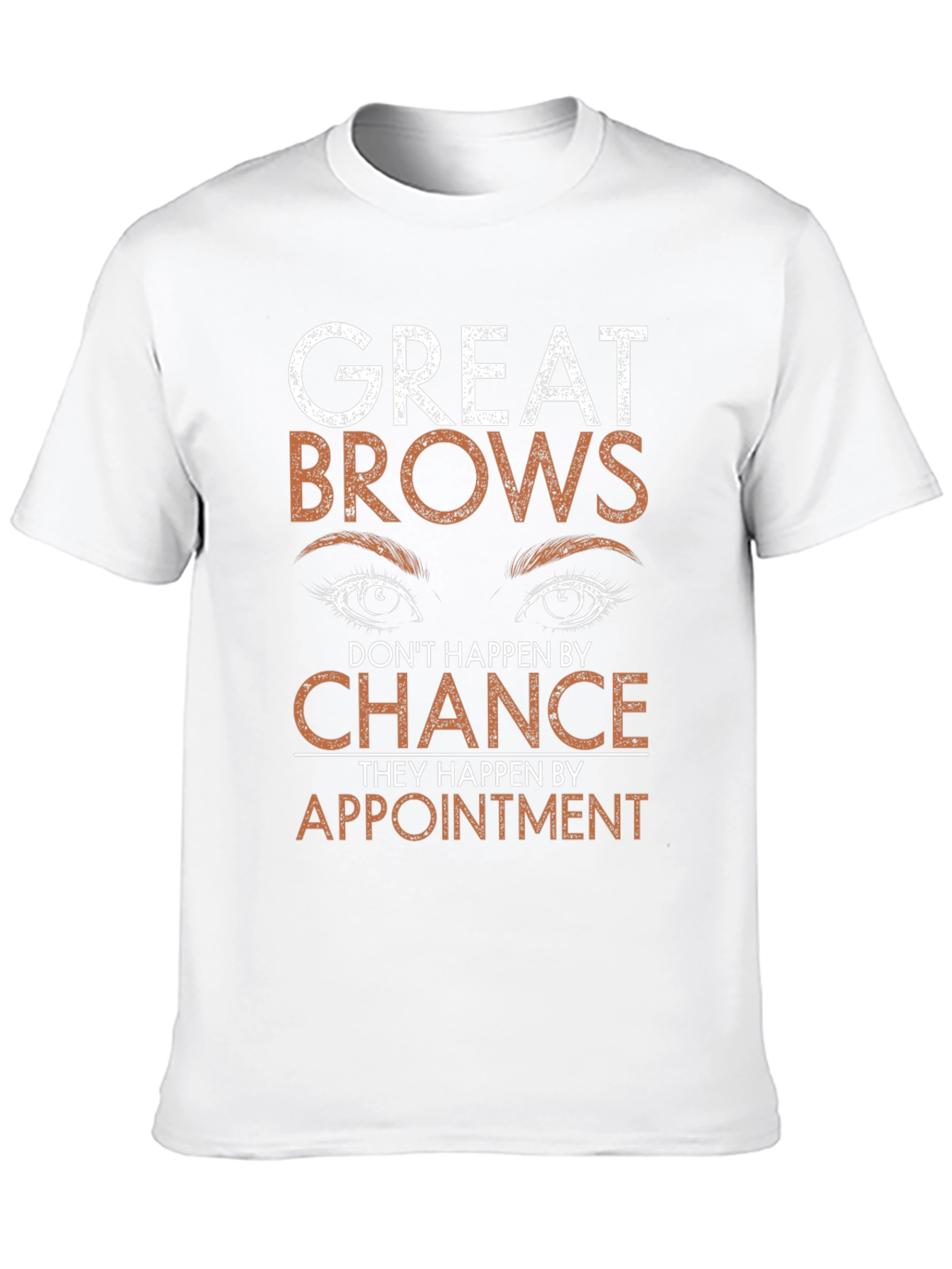 Black Great Brows Appointment T-Shirt view 10