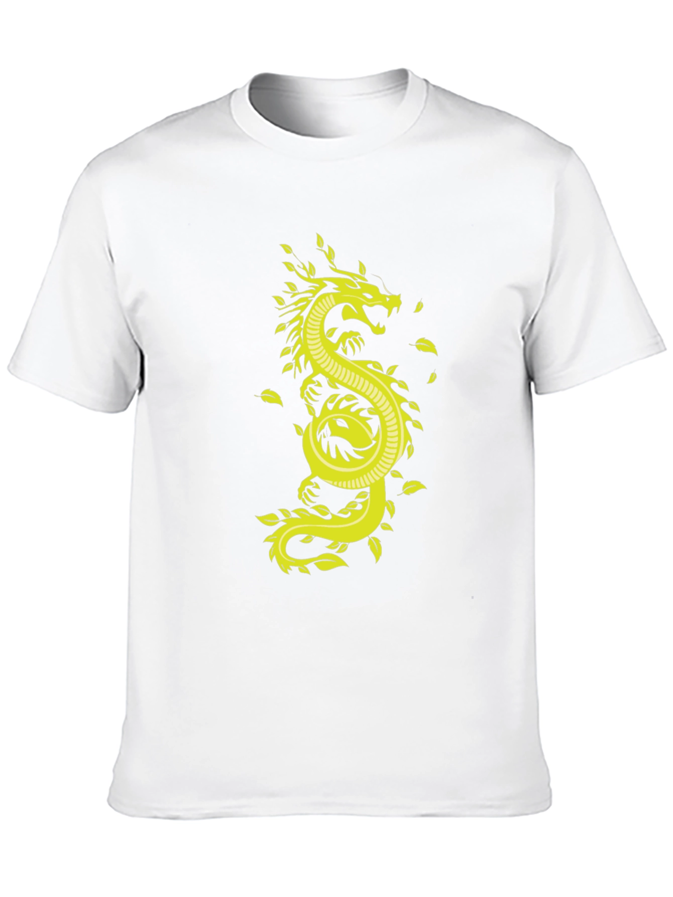 Black Dragon Graphic Tee - Stylish Men's Black T-Shirt view 10