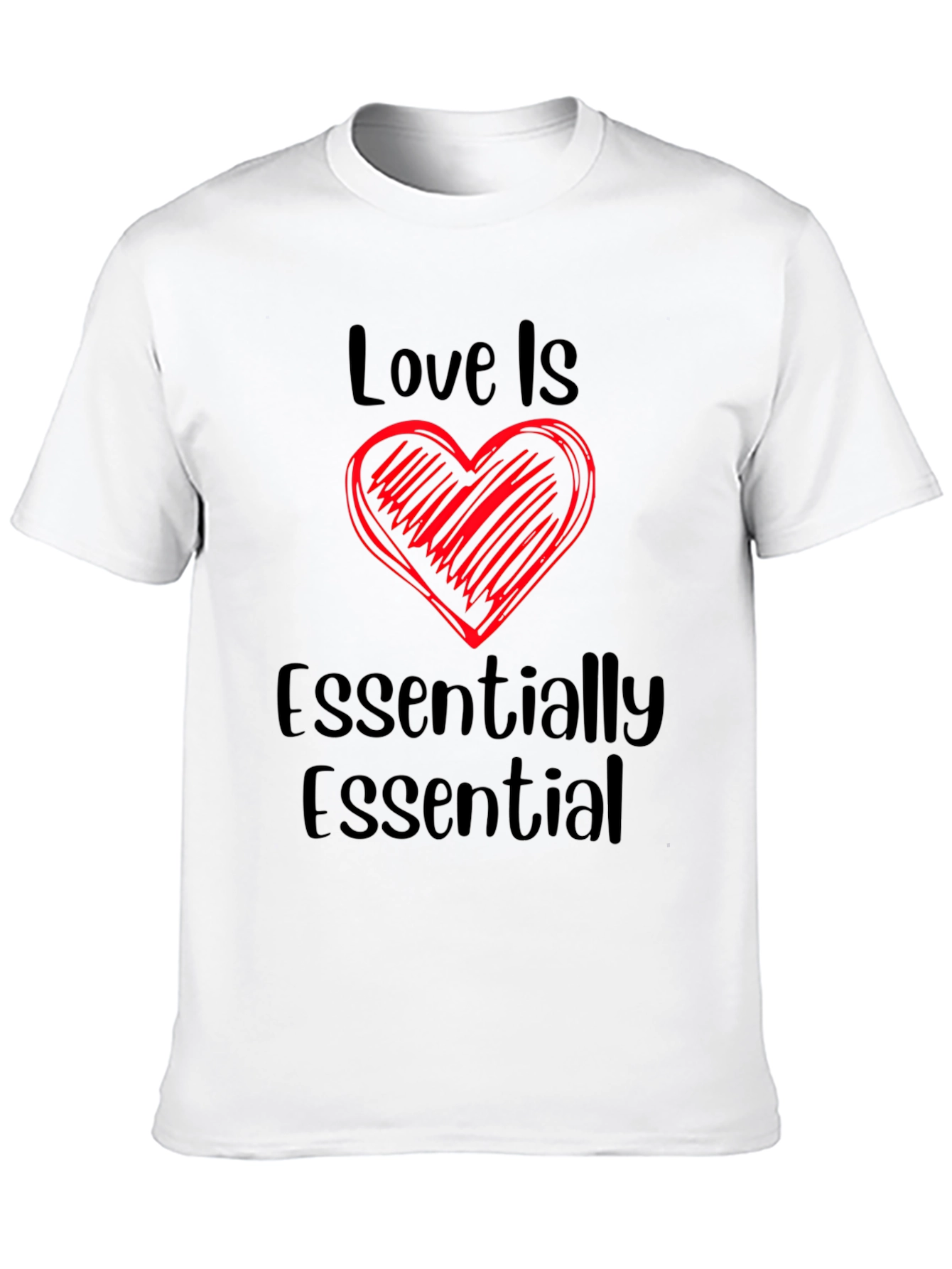 Black Love Is Essentially Essential Black T-Shirt view 10