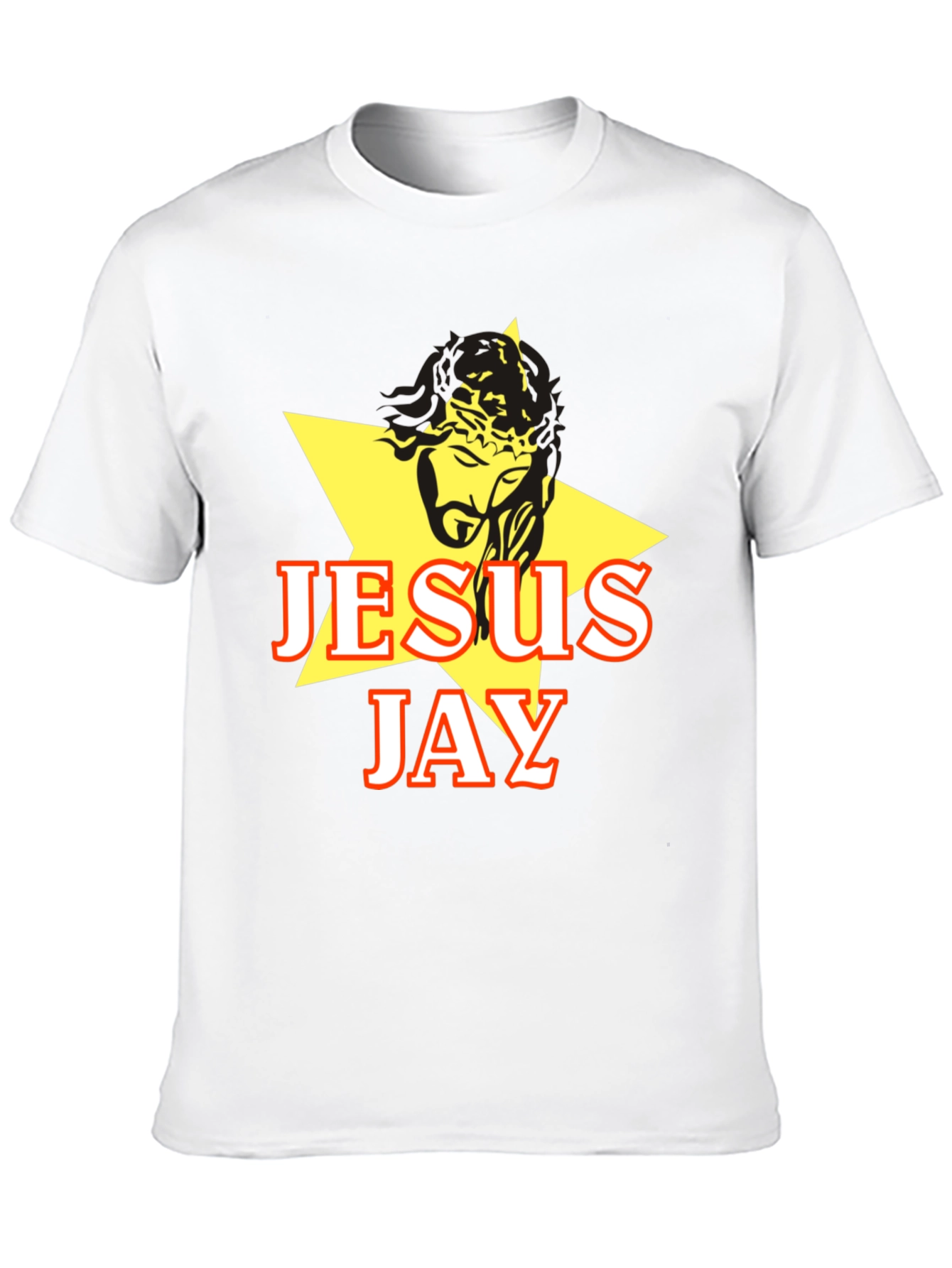 Black Jesus Jay Graphic T-Shirt - Black Cotton Blend view 10