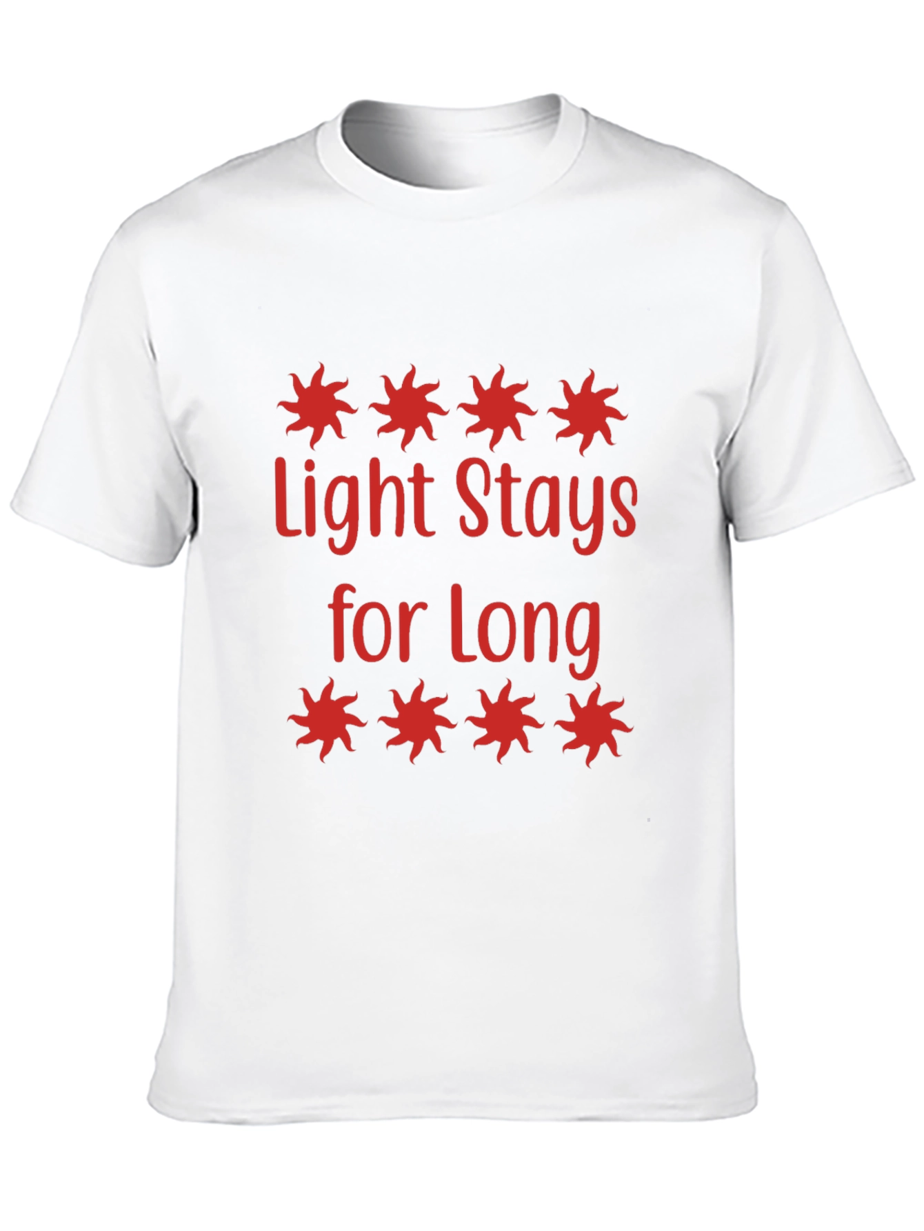 Black Light Stays for Long T-Shirt view 10