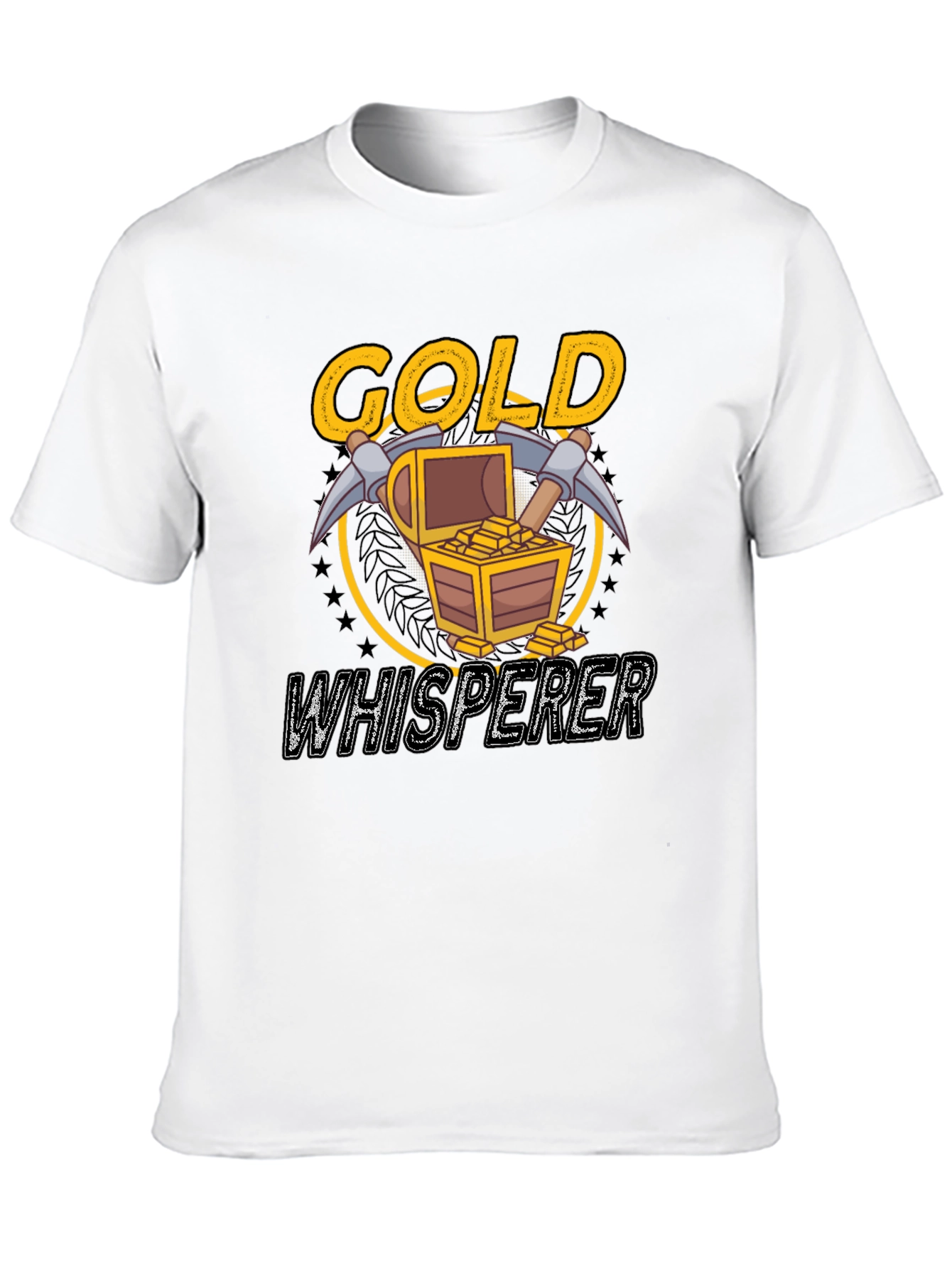 Black Gold Whisperer Graphic Tee - Mining T-Shirt view 10