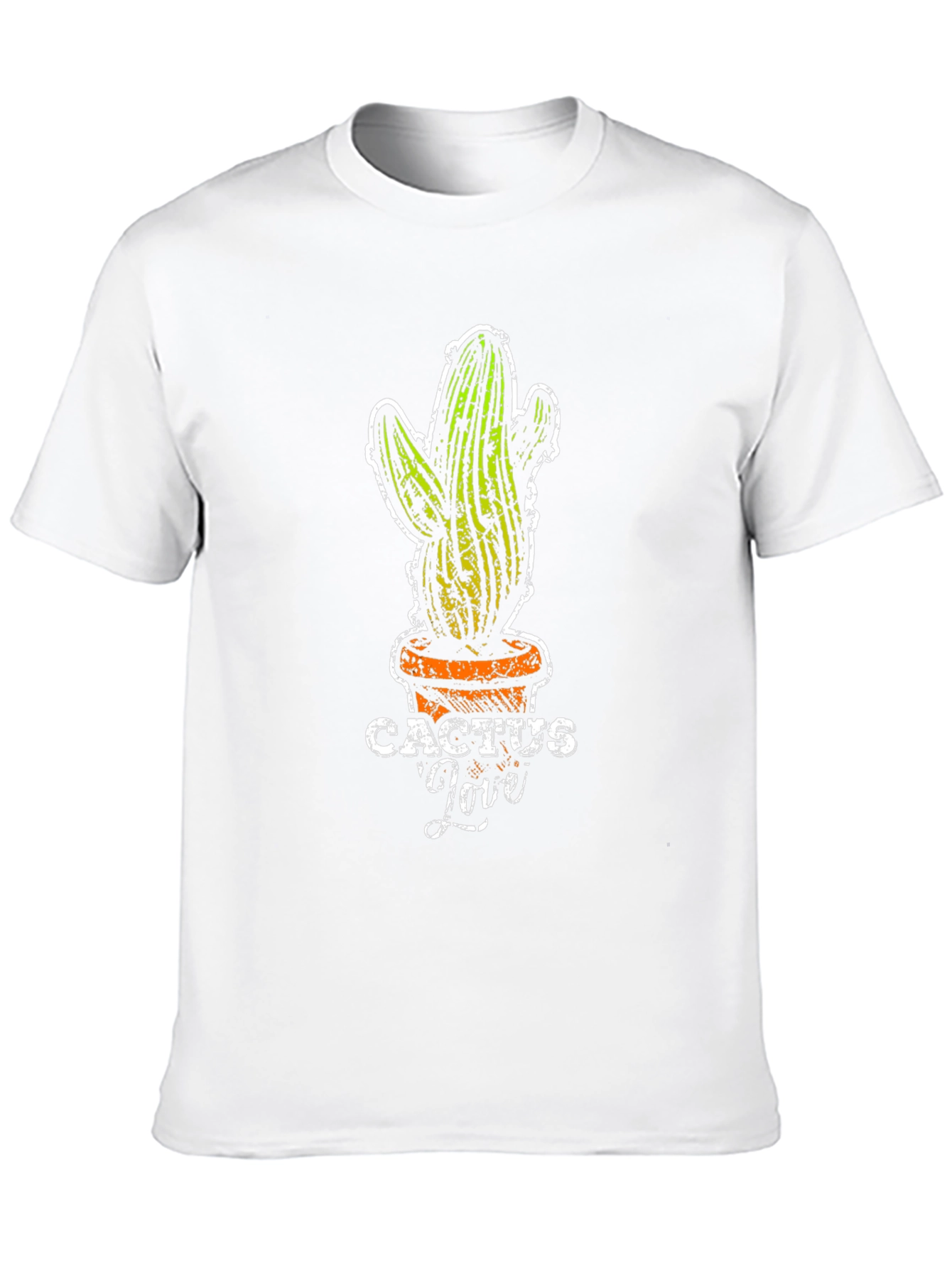 Black Cactus Love Graphic Tee - Trendy Plant Lover Shirt view 10