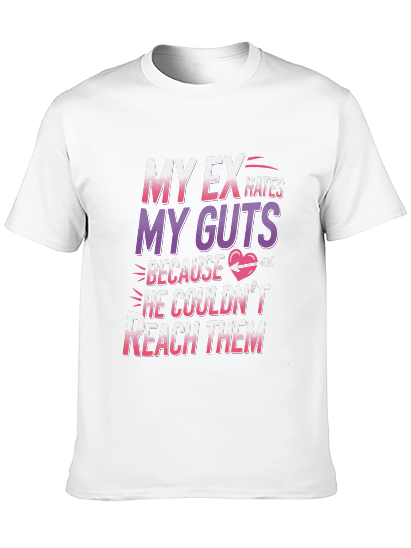 Black My Ex Hates My Guts T-Shirt view 10