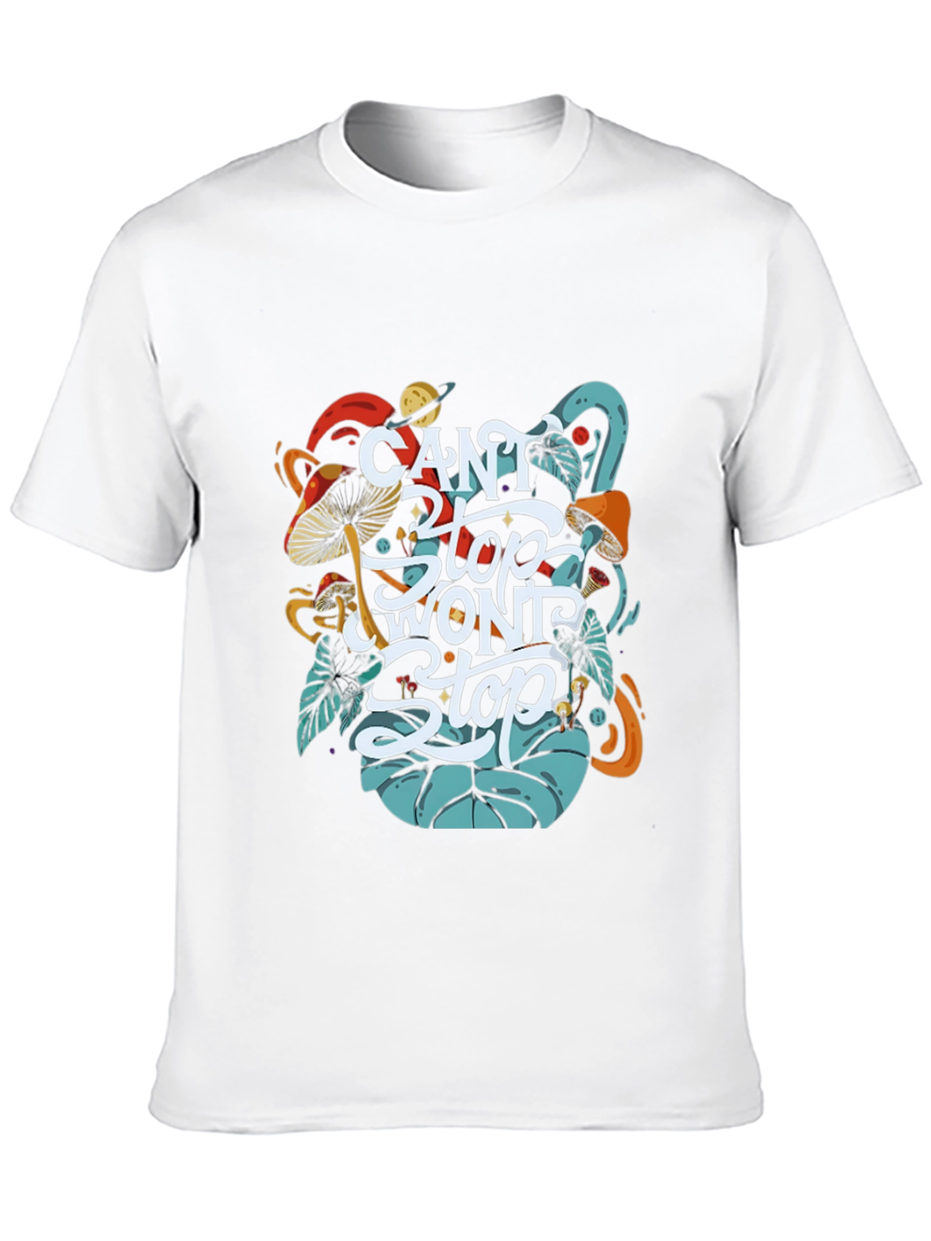 Black Can't Stop Won't Stop Graphic Tee view 10