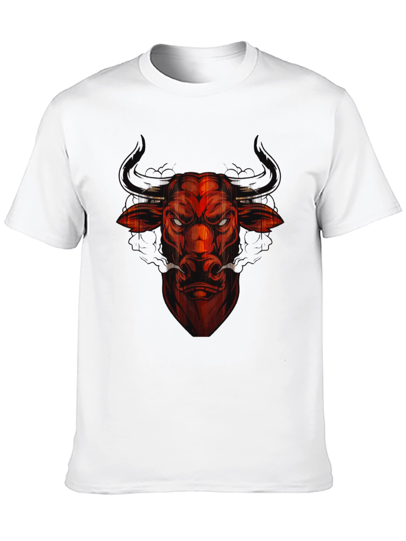Black Red Bull Graphic Tee - Men's Black T-Shirt view 10