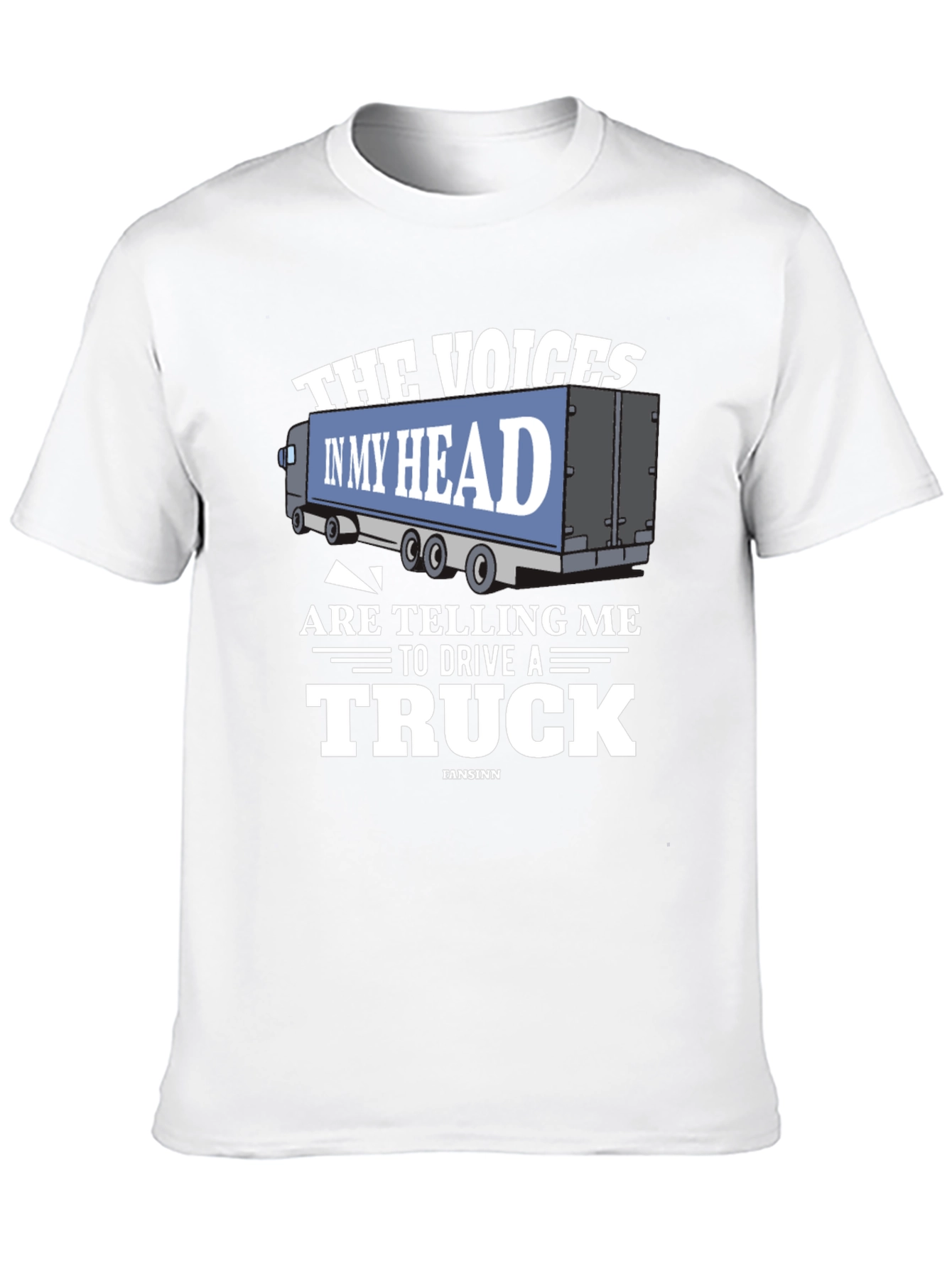 Black Voices in My Head Trucker T-Shirt view 10