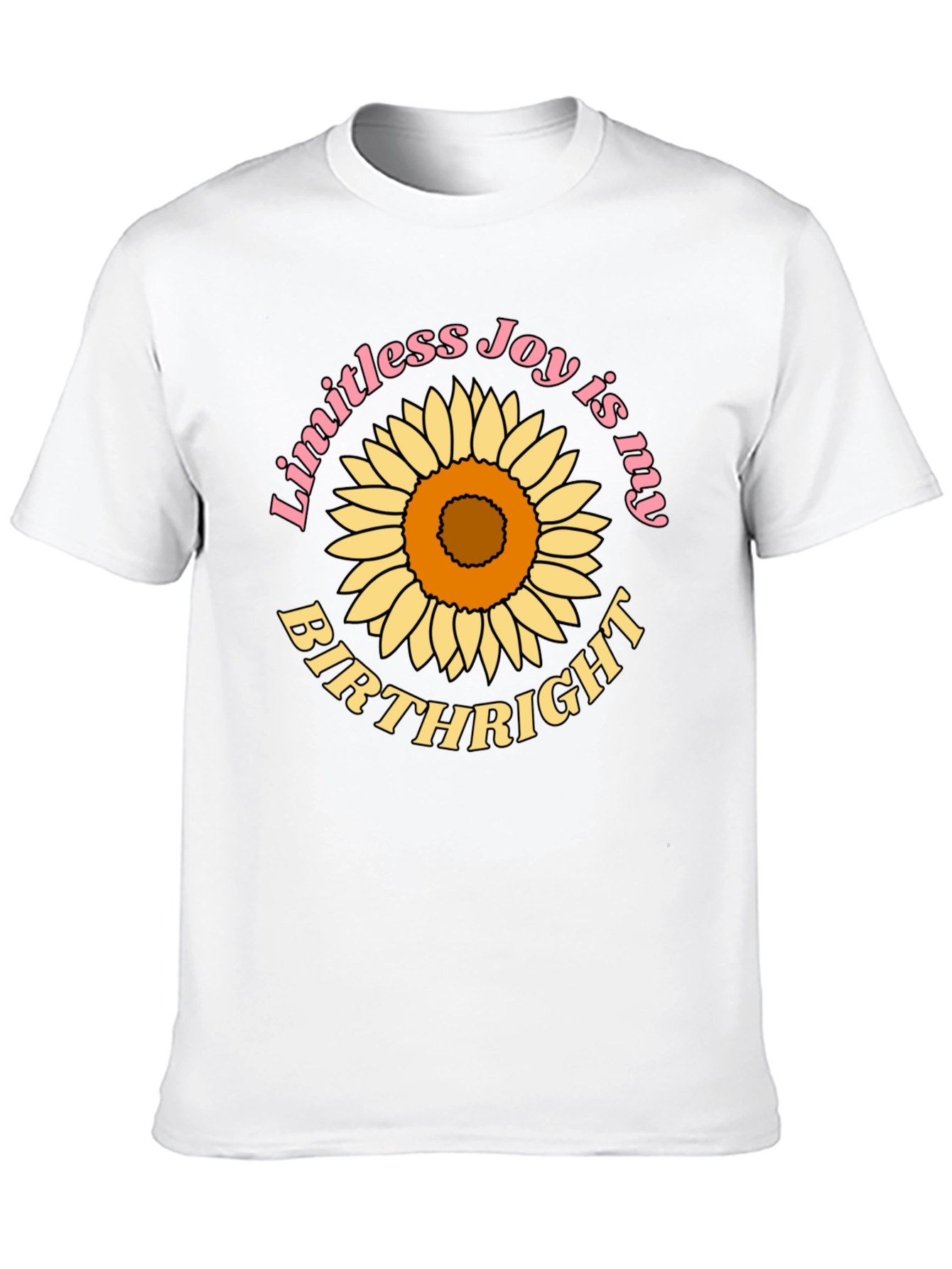 Black Limitless Joy Sunflower Graphic Tee view 10