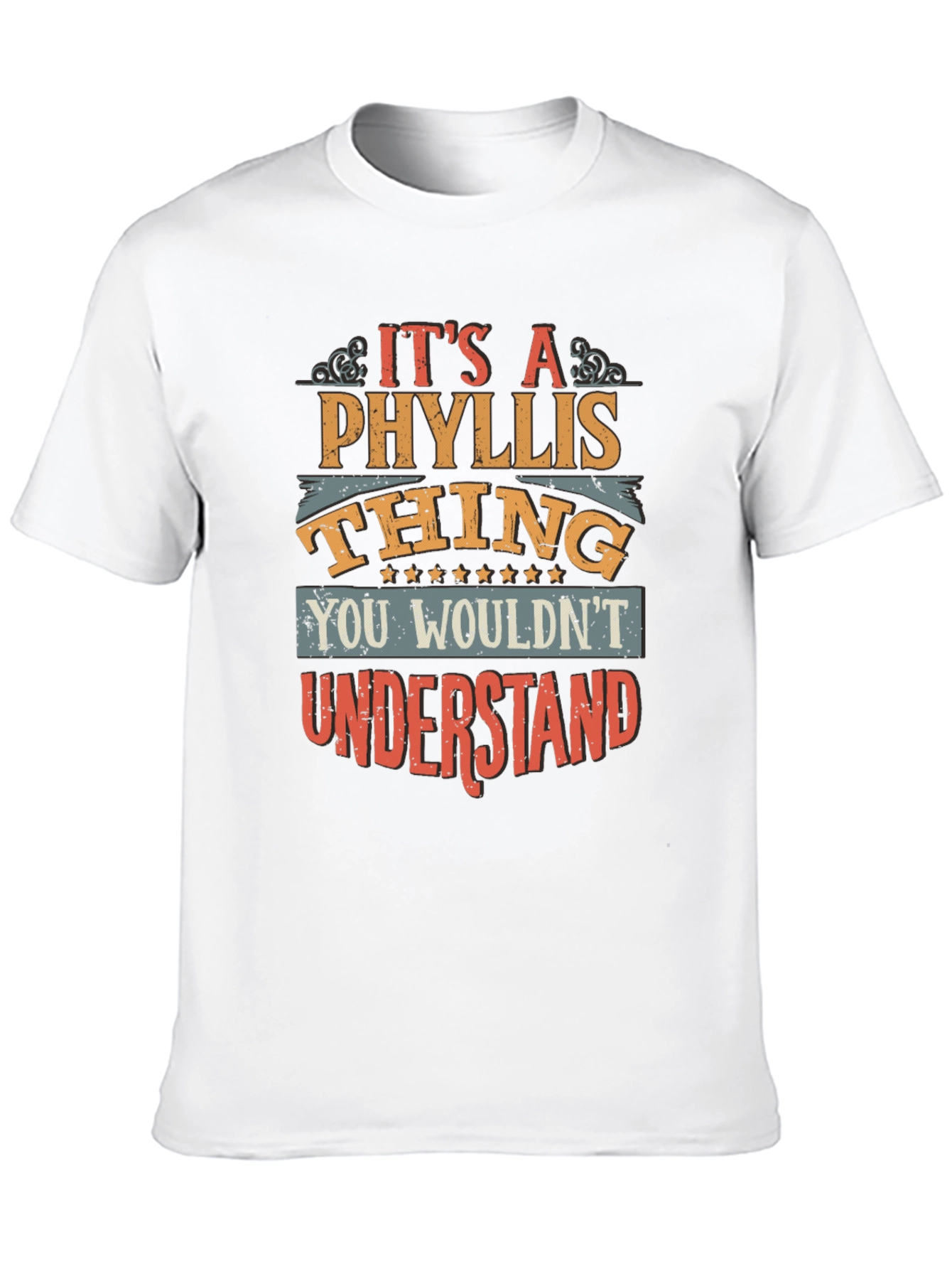 Black It's A Phyllis Thing You Wouldn't Understand T-Shirt view 10