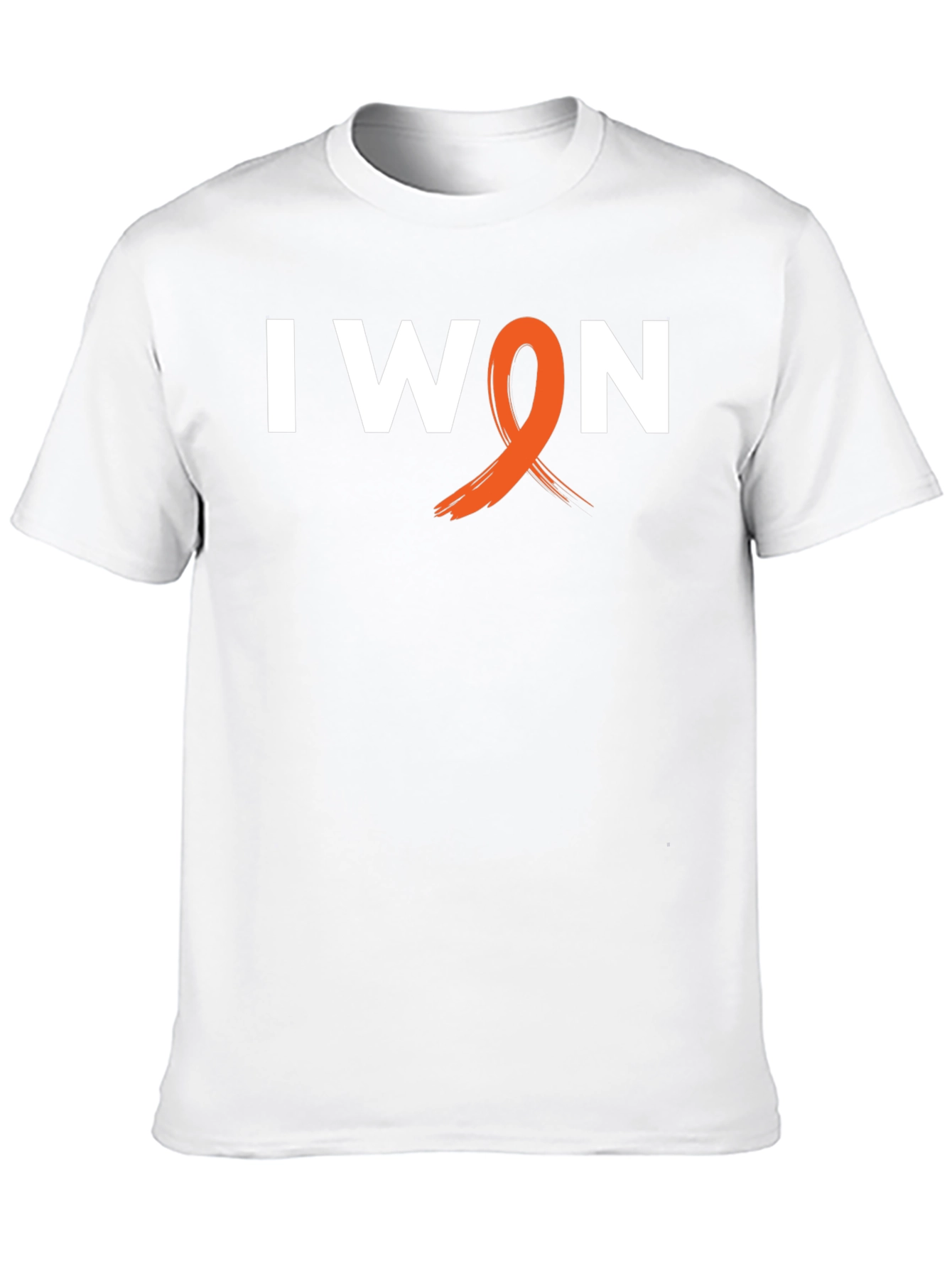 Black I WON Awareness Ribbon Graphic Tee - Black view 10