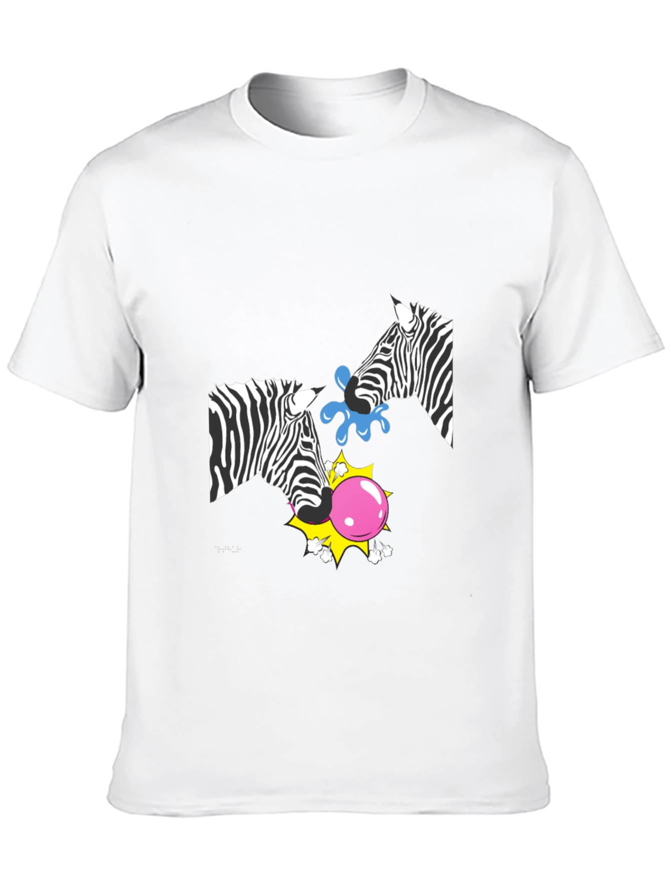 Black Zebra Bubblegum T-Shirt view 10