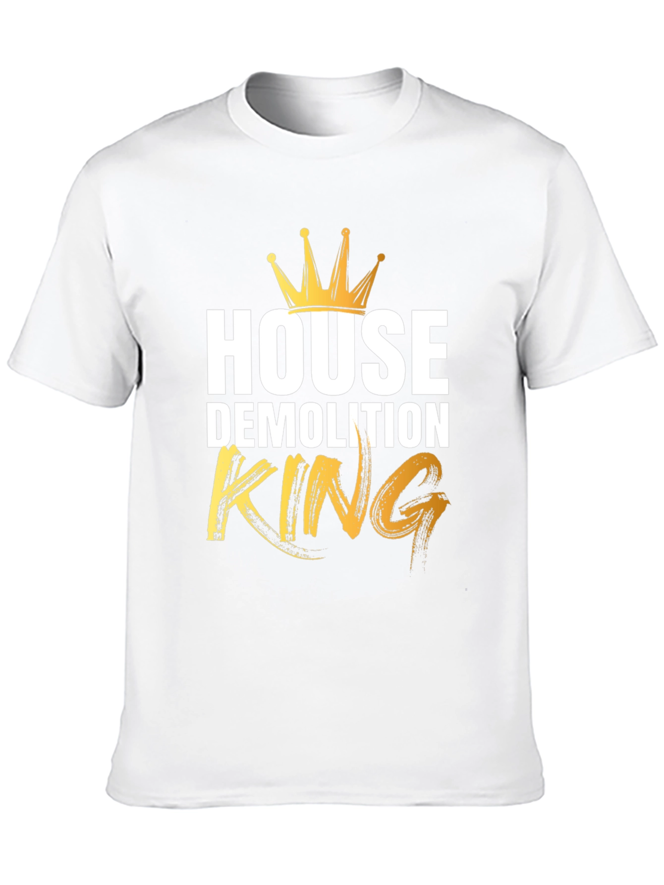 Black House Demolition King T-Shirt view 10