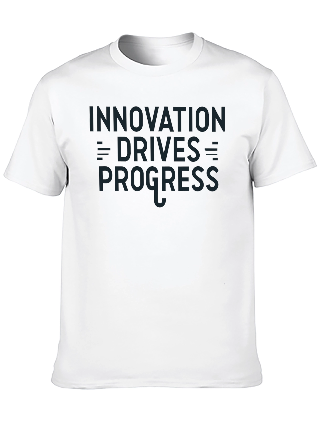 Black Innovation Drives Progress Black T-Shirt view 10