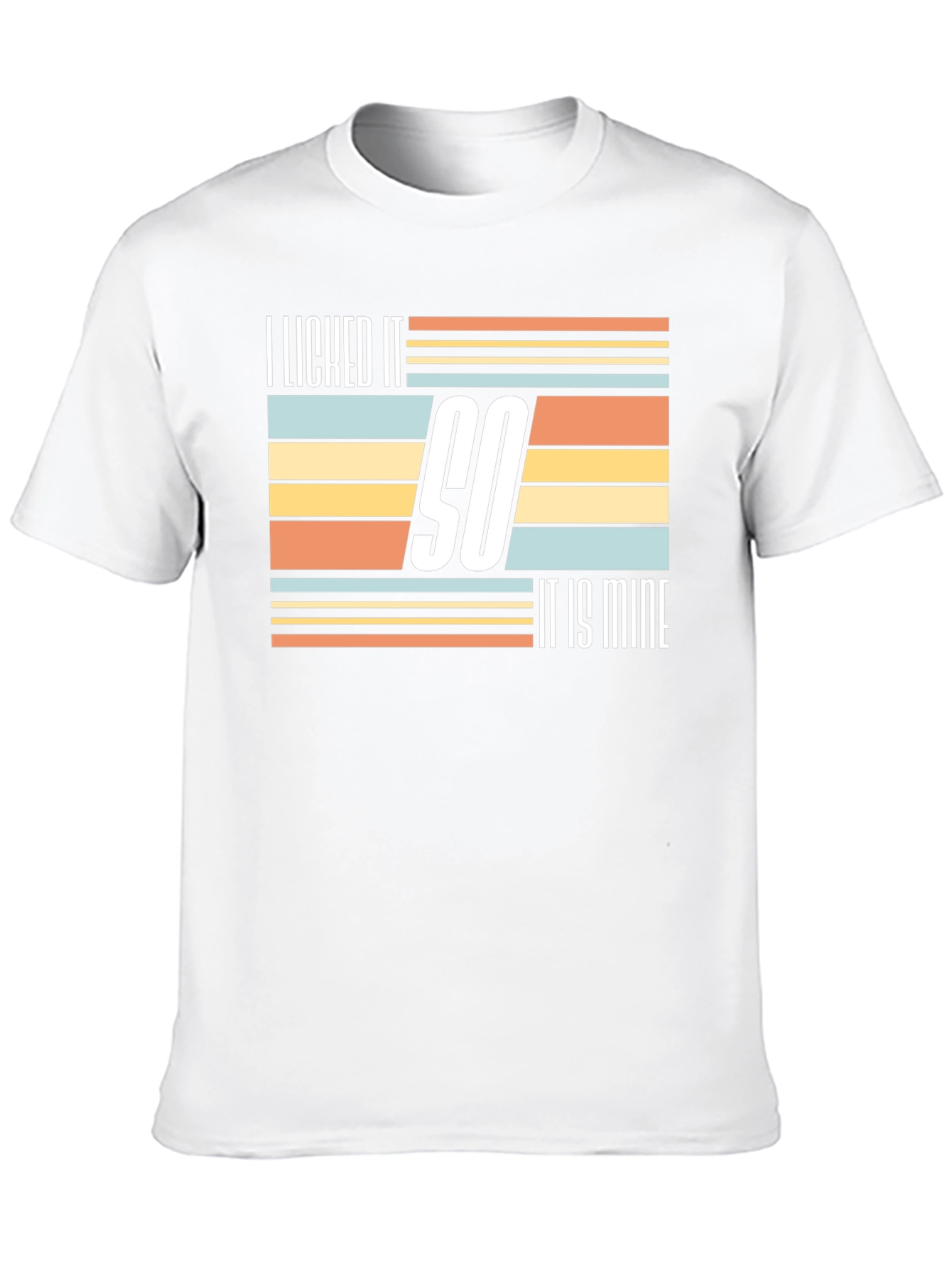 Black I Licked It So It Is Mine Novelty T-Shirt view 10