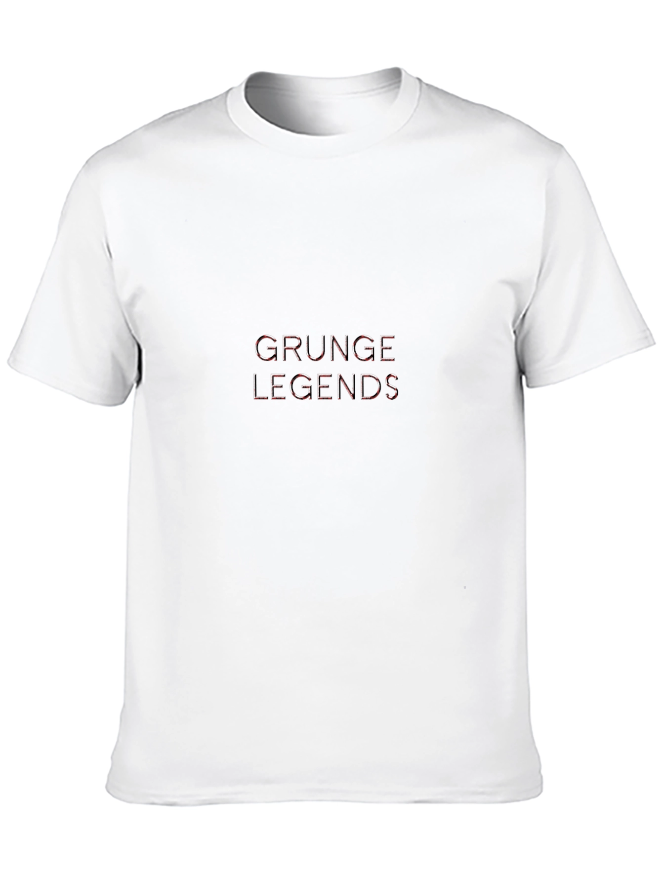 Black Grunge Legends Graphic Black T-Shirt view 10