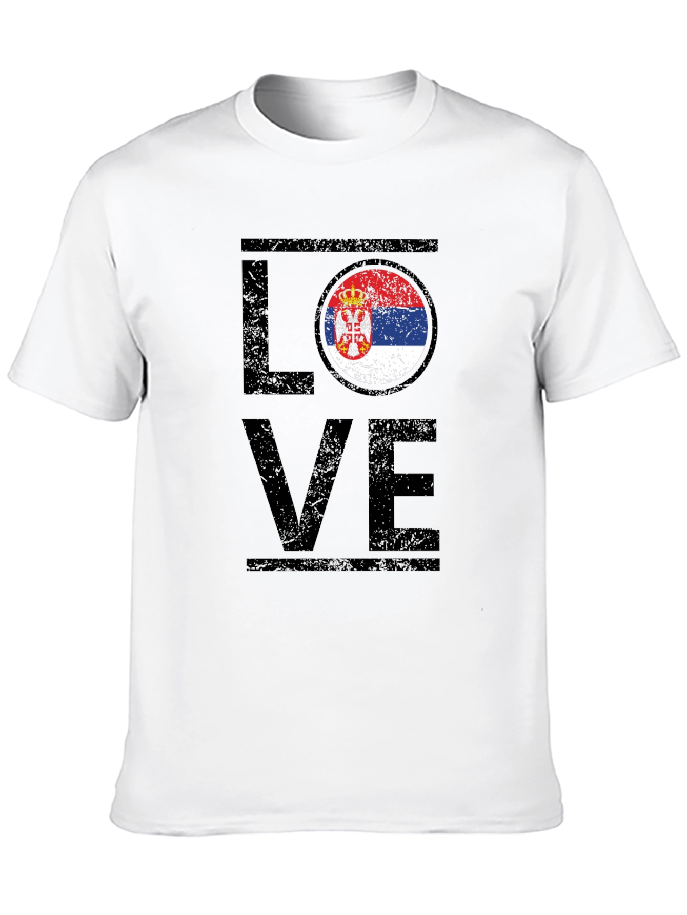 Serbia Flag Love T-Shirt - Serbian Pride Tee - 10