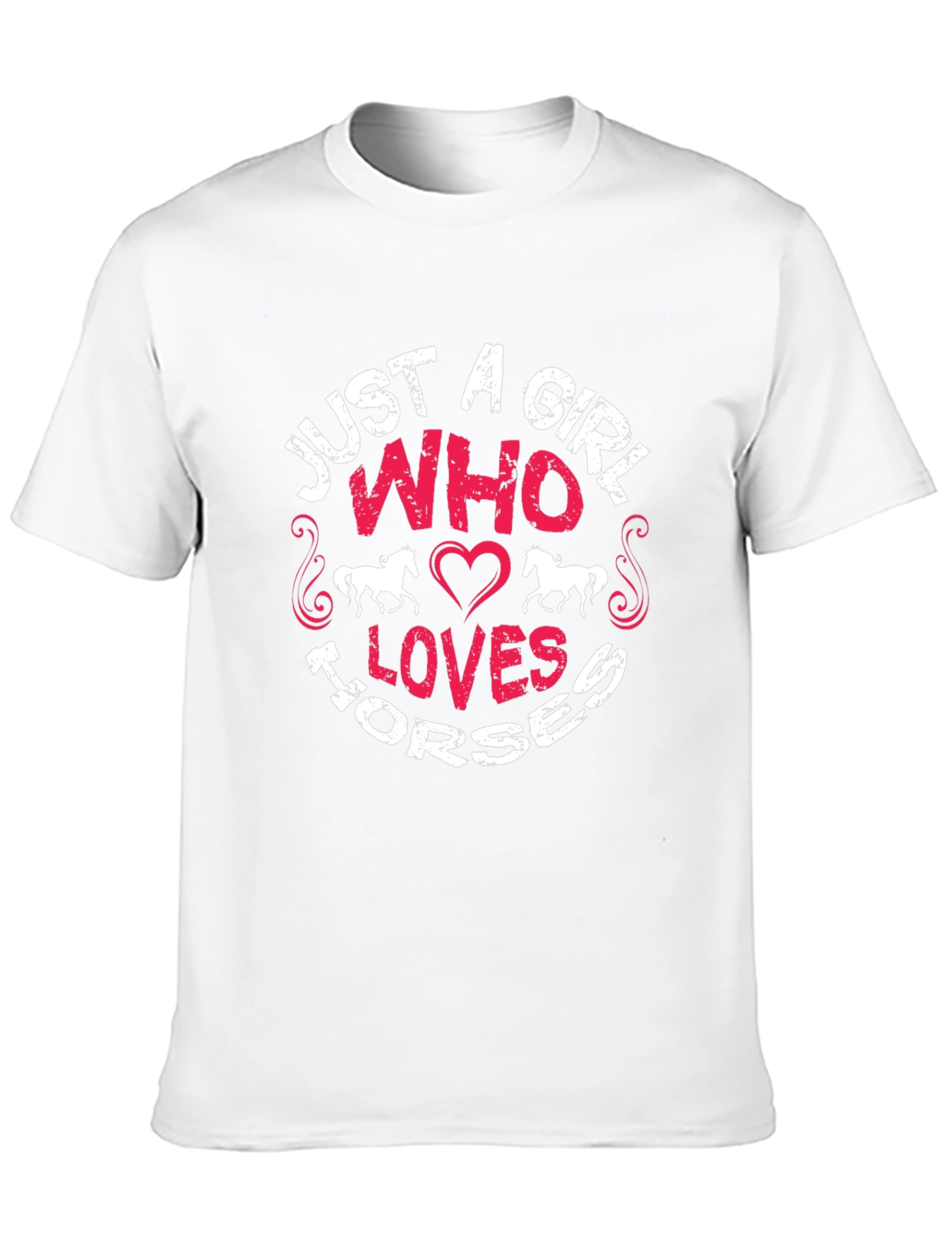 Just A Girl Who Loves Horses T-Shirt - 10
