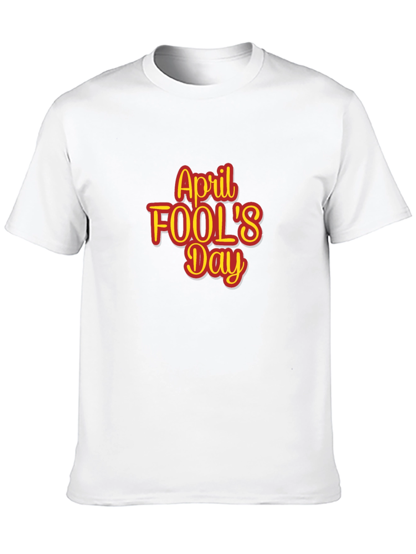 Black April Fool's Day Graphic Tee - Black view 10