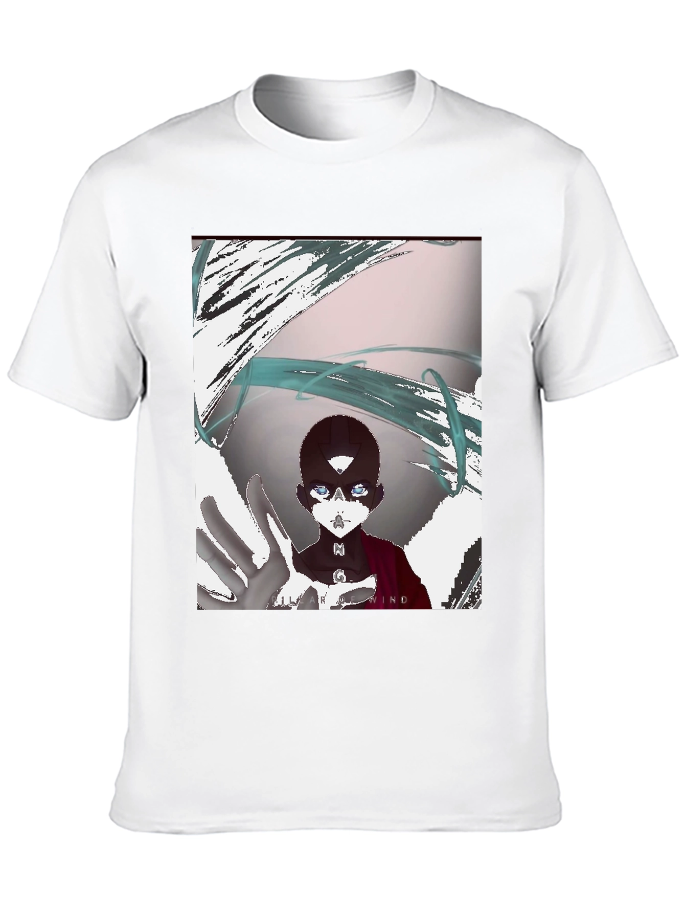 Black Anime Graphic T-Shirt - Unique Design view 10