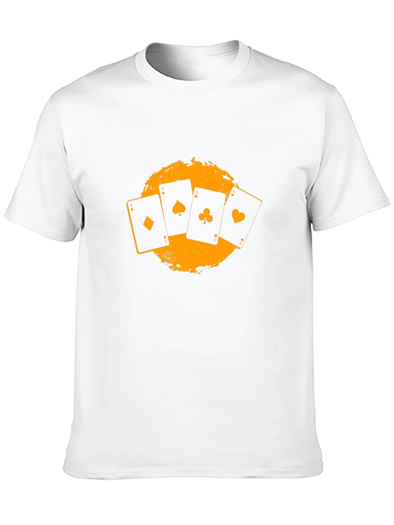 Black Ace Card Graphic Tee - Lucky Poker Shirt view 10