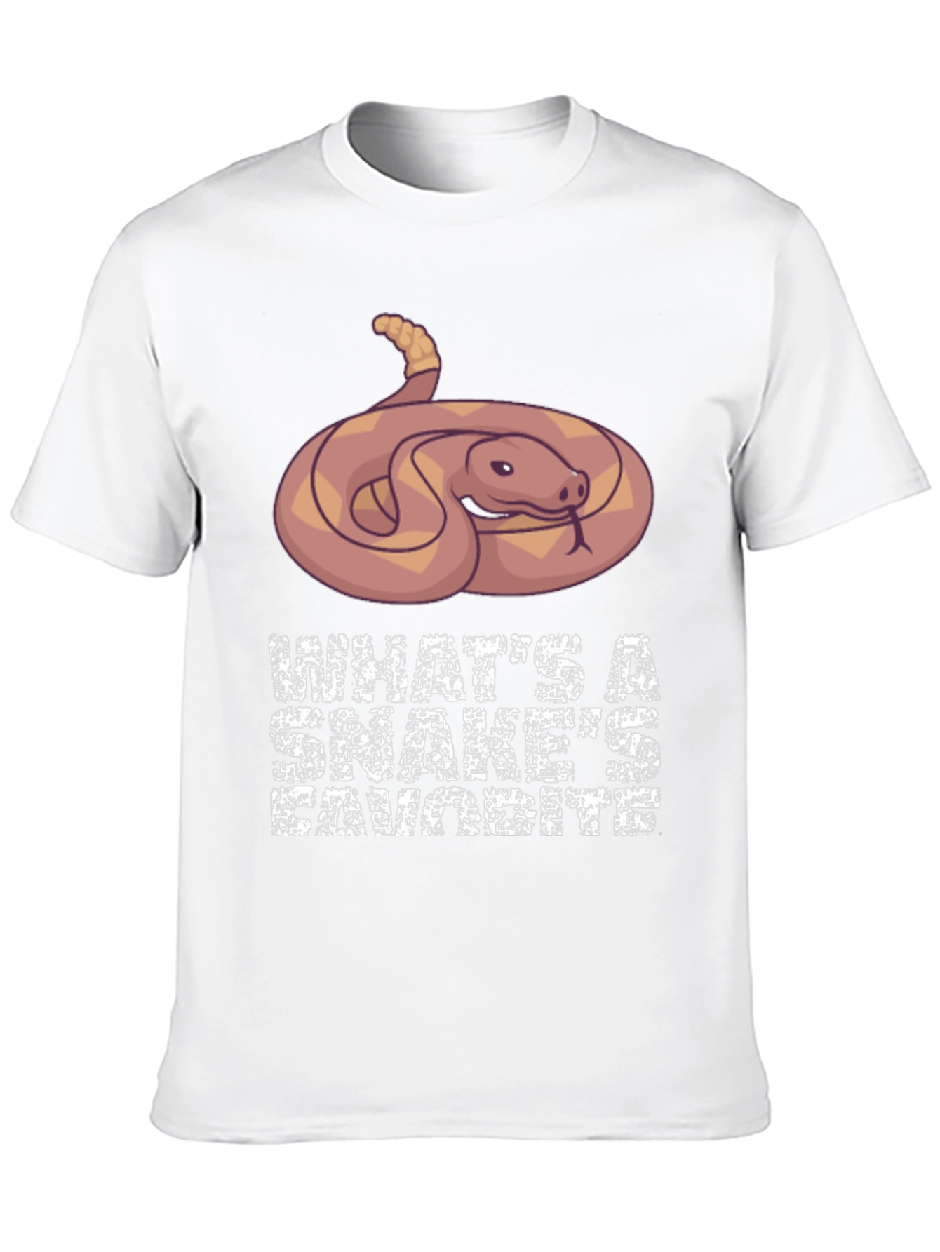 Black Snake Lover Tee - What's a Snake's Favorite? view 10