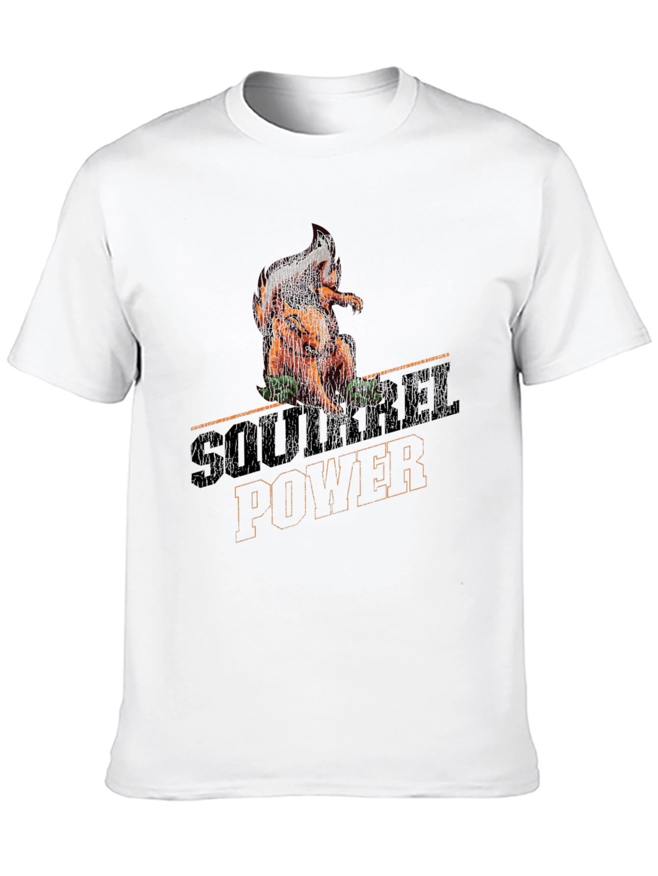 Black Squirrel Power Graphic Tee - Black view 10