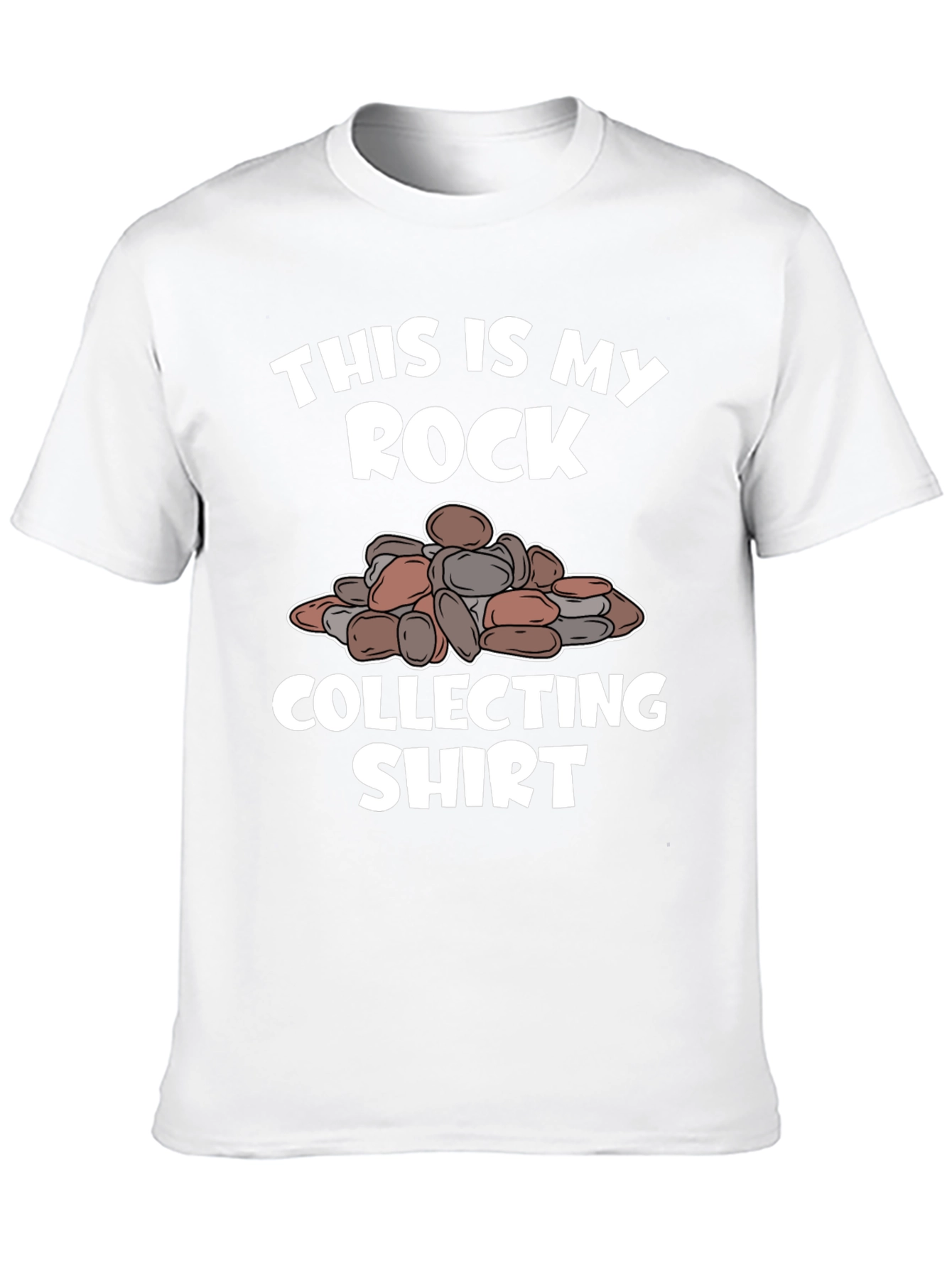 Black Rock Collecting Shirt - Funny Rockhound Tee view 10