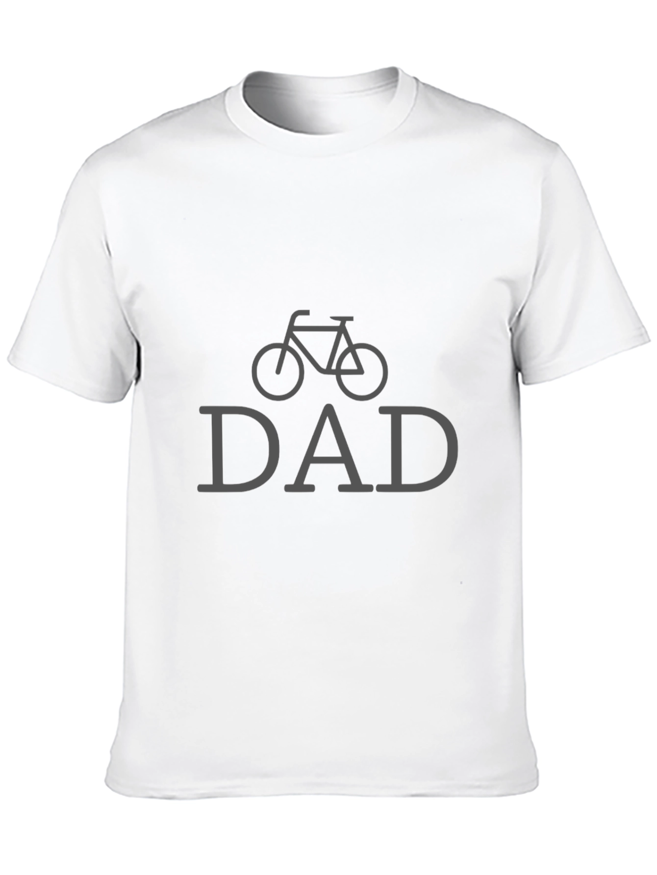 Black Dad Bike Graphic T-Shirt - Cool Father's Day Gift view 10