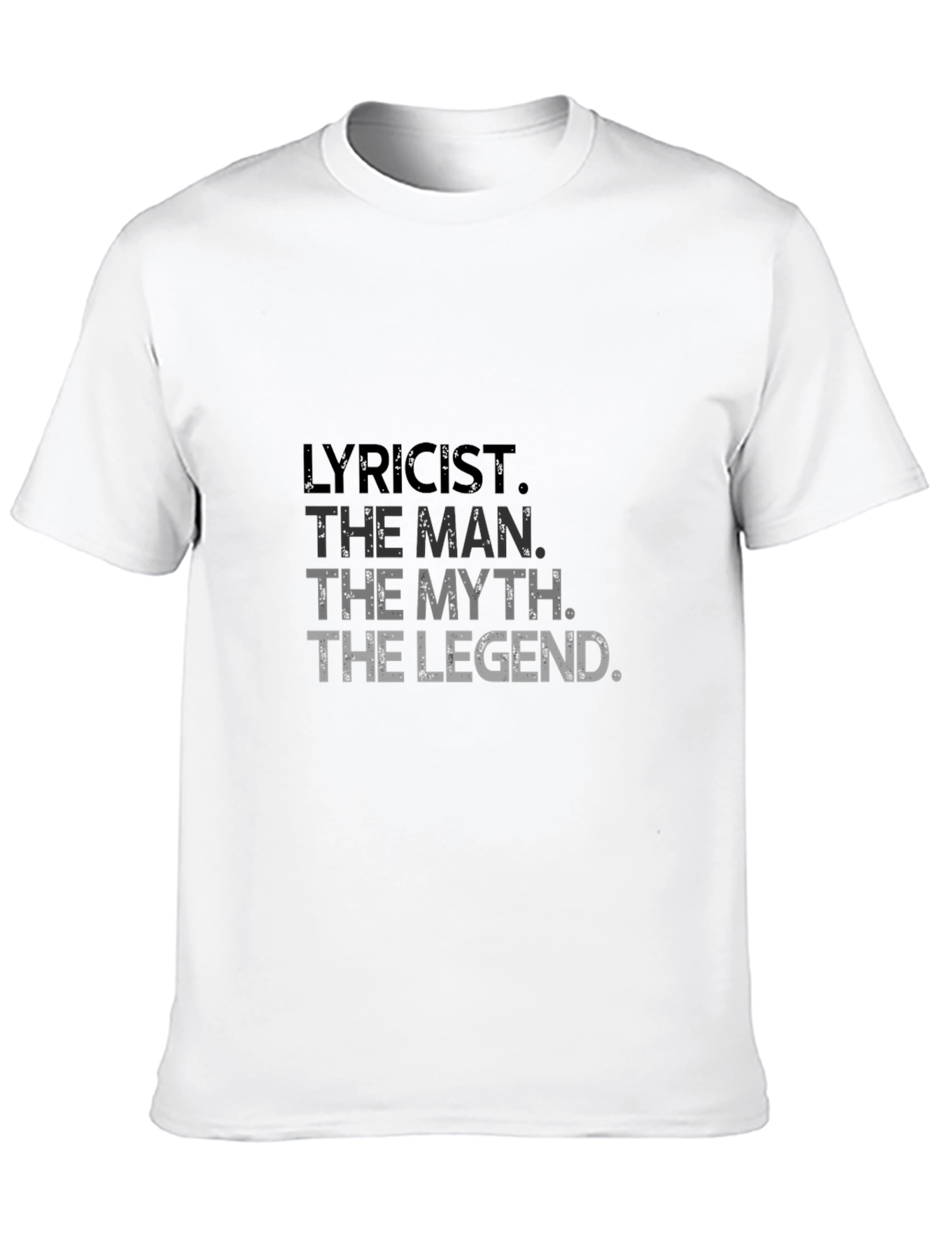 Black Lyricist Man Myth Legend Graphic Tee view 10