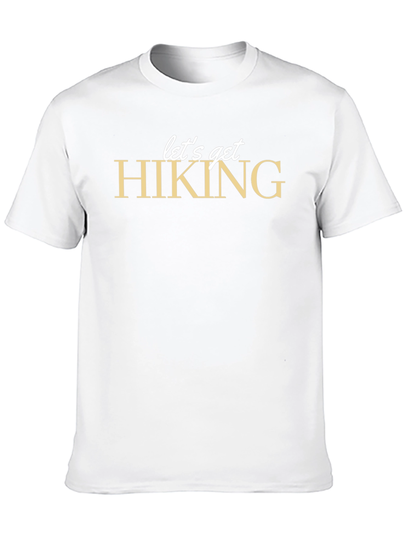 Black Let's Get Hiking Graphic Tee - Black view 10