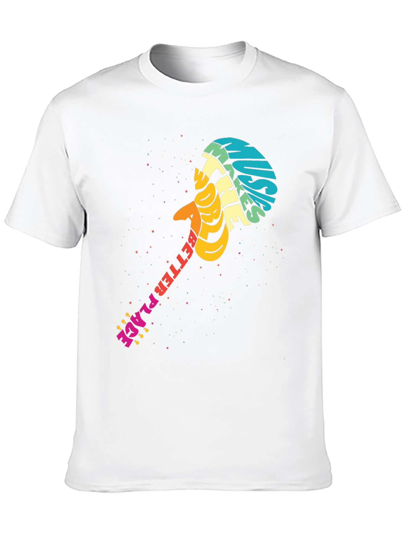 Black Music Makes The World T-Shirt view 10