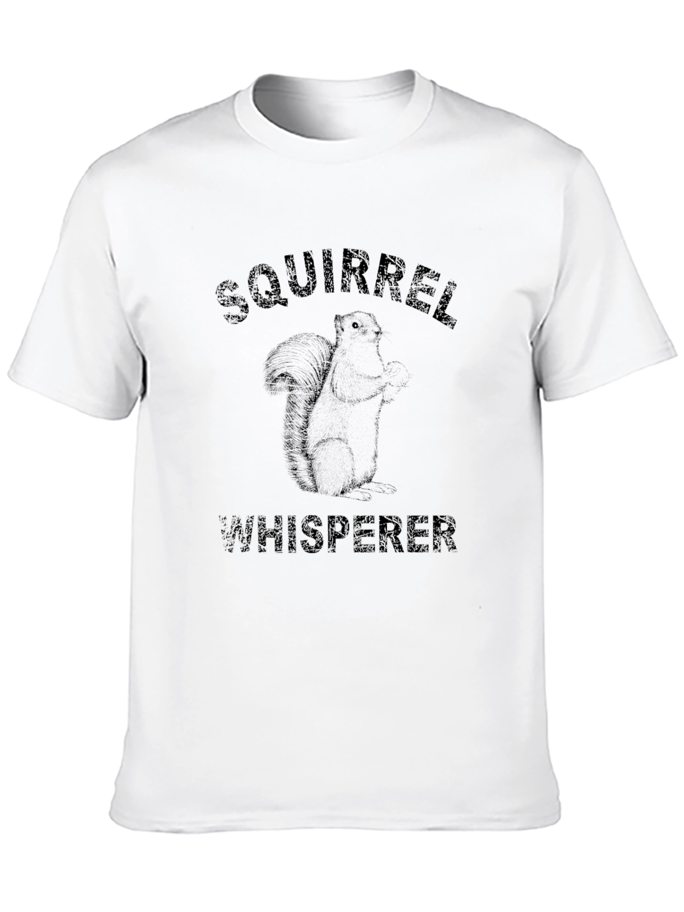 Black Squirrel Whisperer Graphic T-Shirt view 10