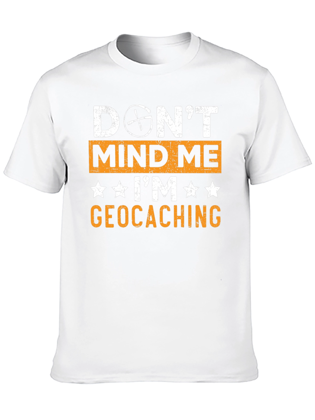Black Geocaching T-Shirt - Don't Mind Me - Geocaching Tee view 10