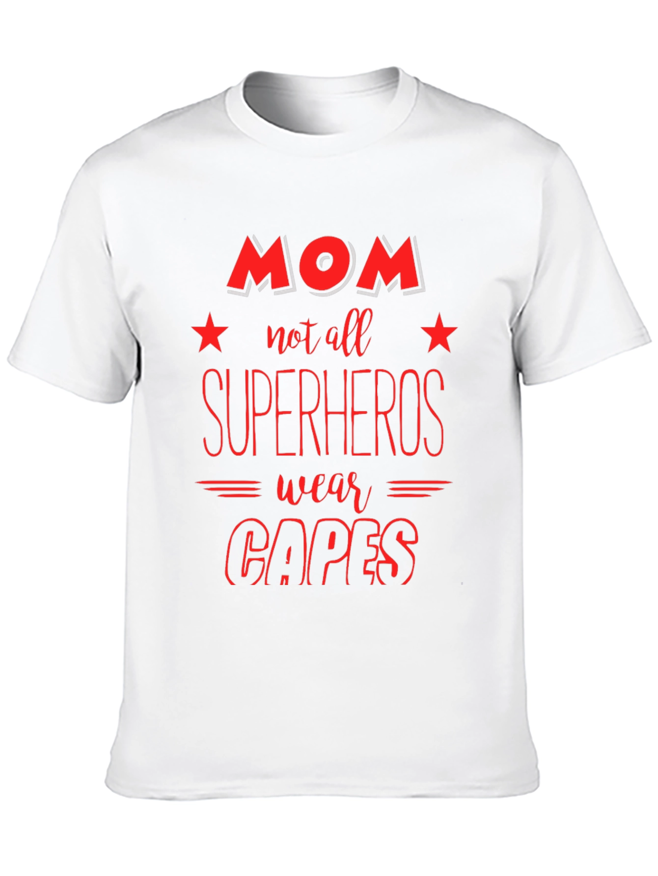 Mom Superheroes T-Shirt: Cape Optional - 10