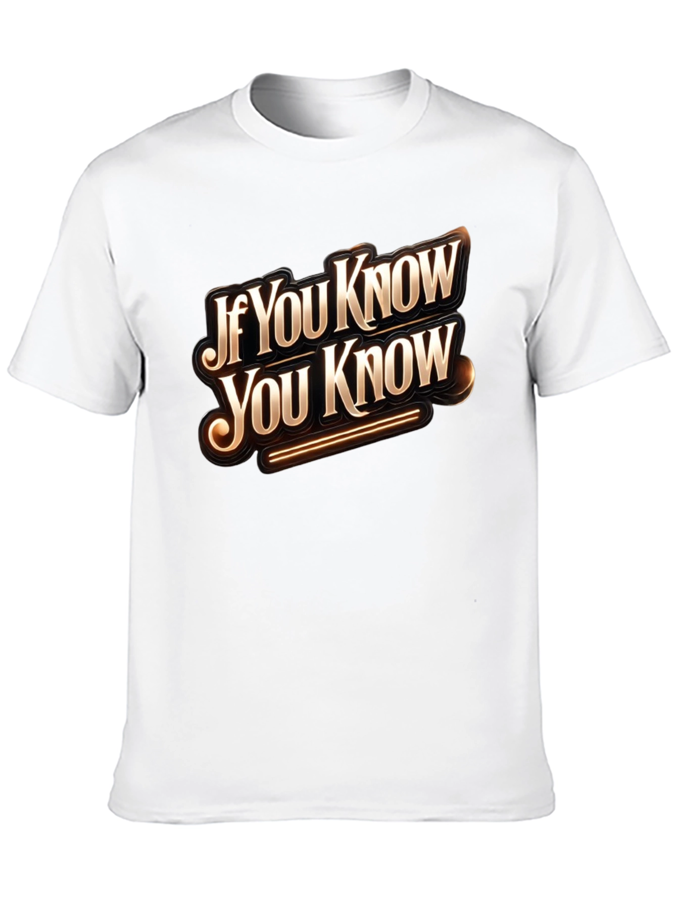 Black If You Know You Know Graphic Tee view 10