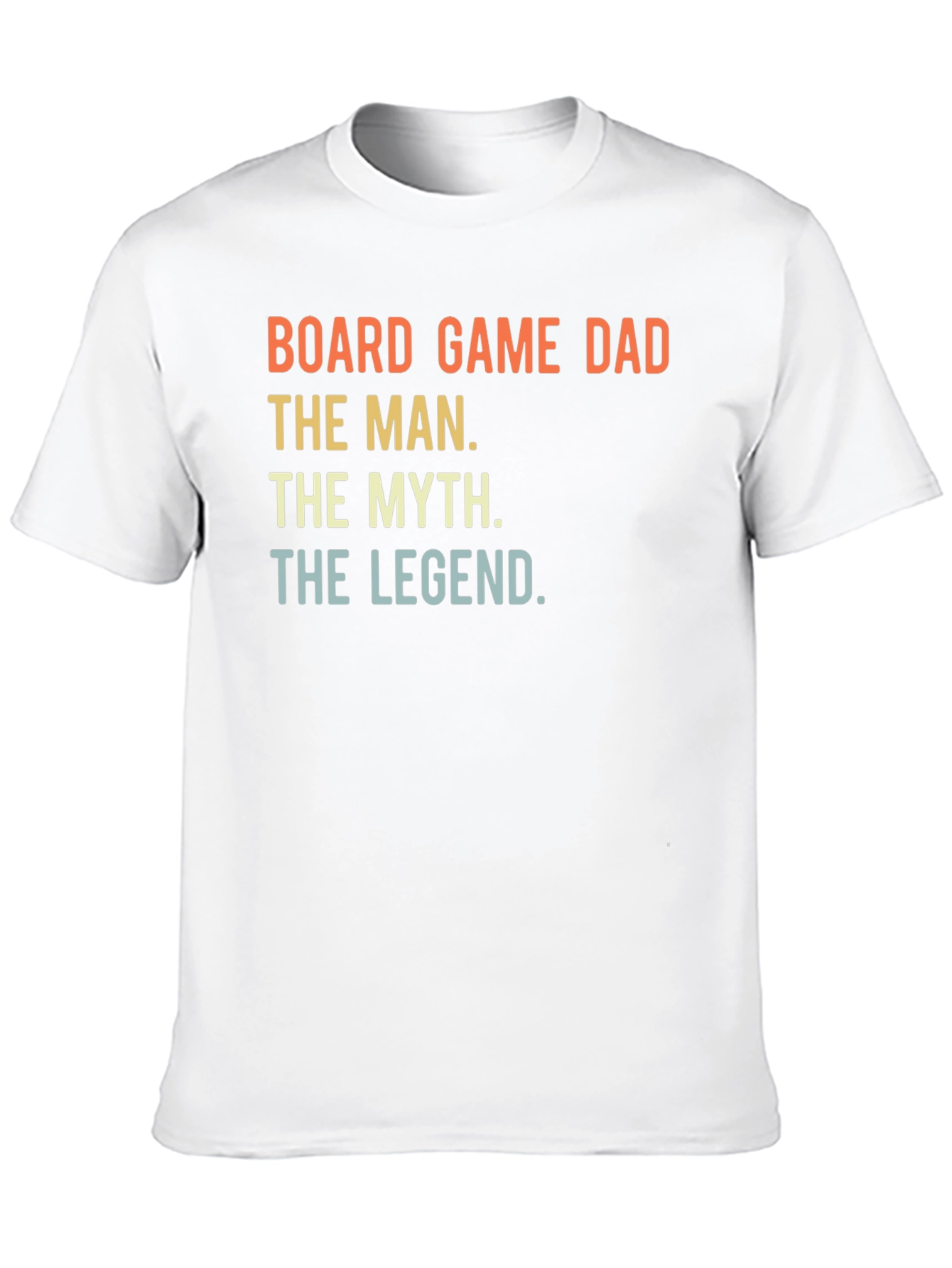 Black Board Game Dad T-Shirt - The Man, The Myth, The Legend view 10