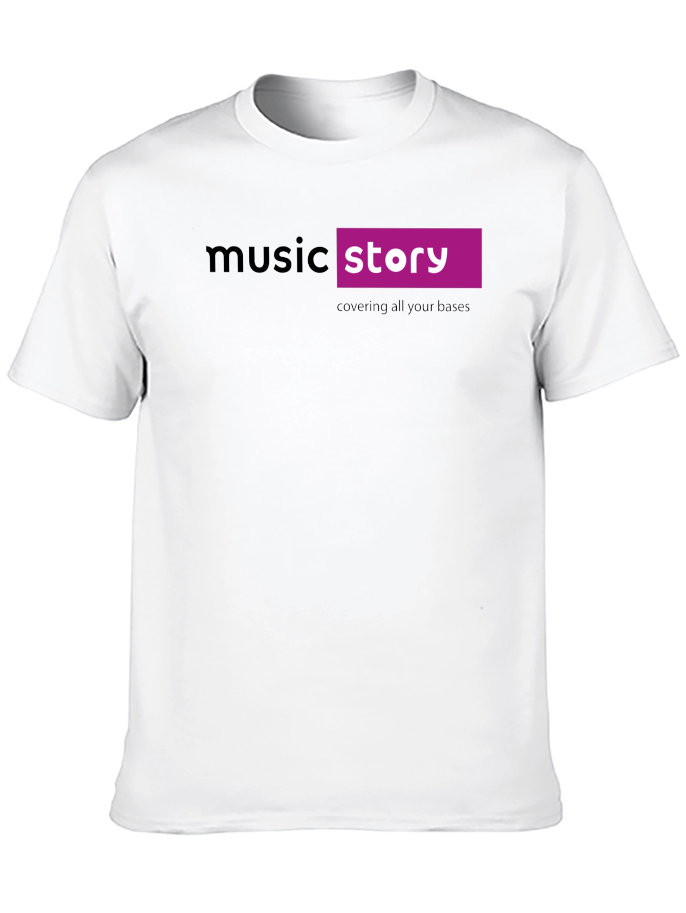 Black Music Story Black Cotton Graphic T-Shirt view 10