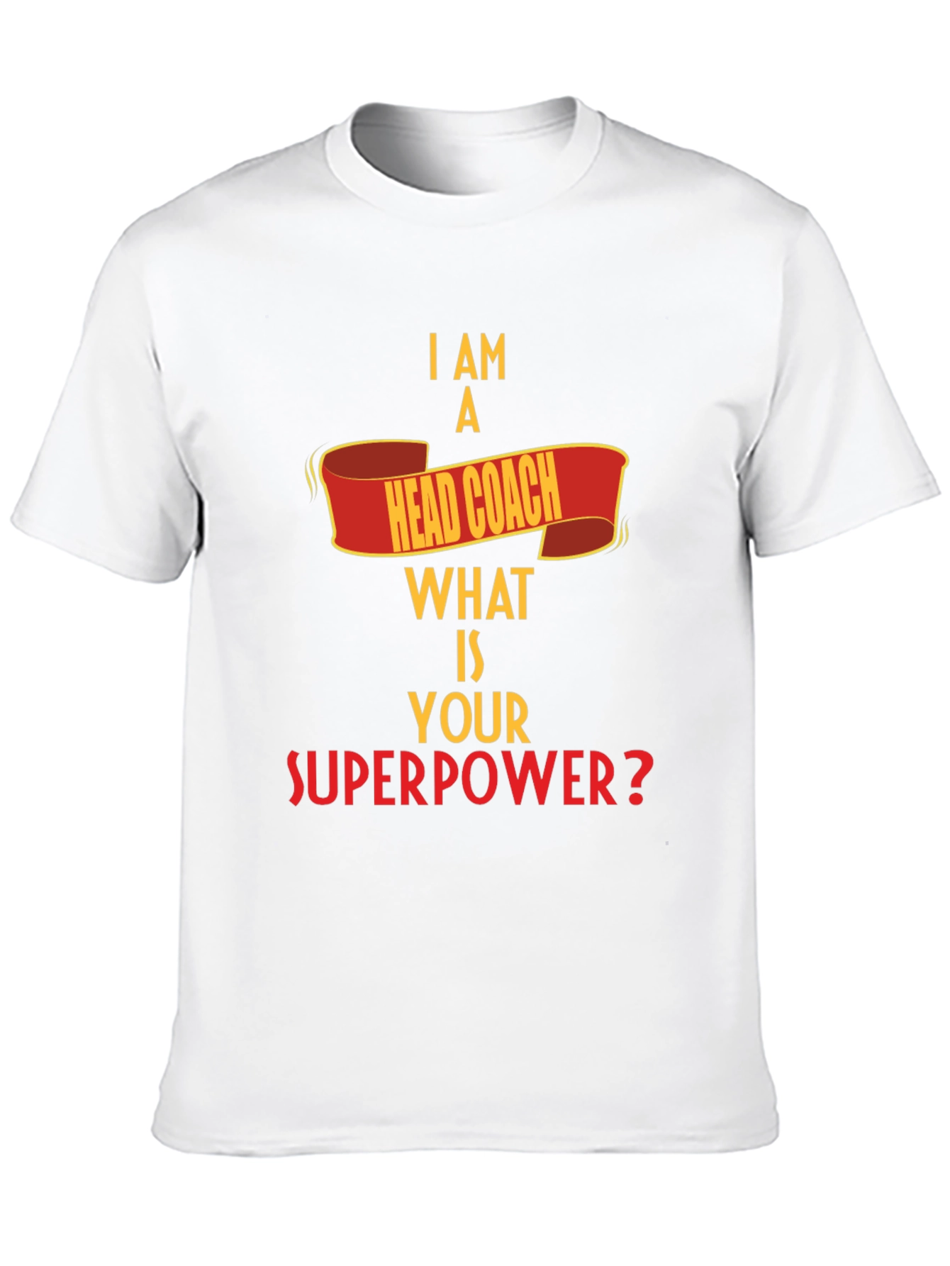 Black Head Coach Superpower T-Shirt view 10