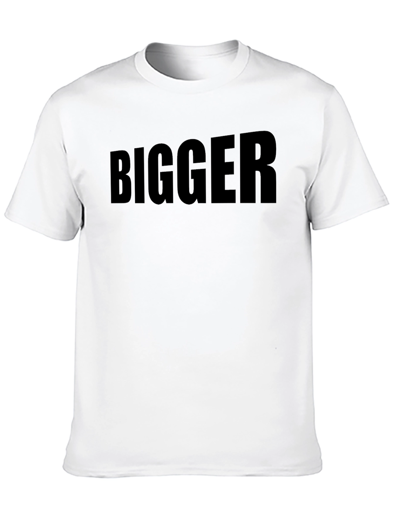 Black Bigger Print Black T-Shirt view 10
