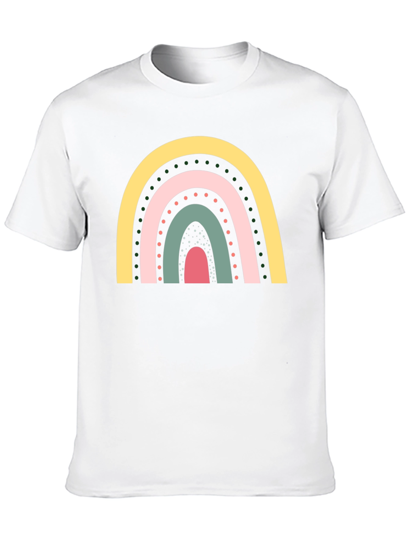 Black Rainbow Graphic Tee - Stylish & Comfortable view 10